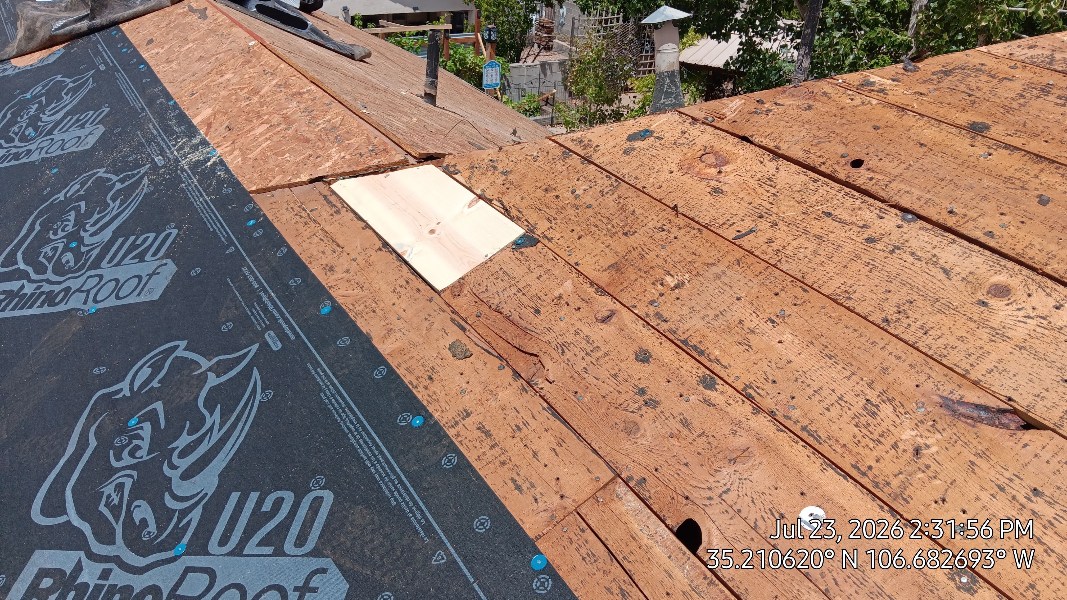Full Shingle Roof Replacement in Northwest Albuquerque by Doyle Roof Masters Inc