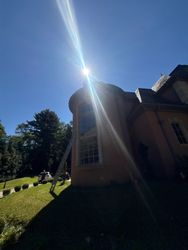 Window Cleaning in Saddle River, NJ — Gallo Bros job photo