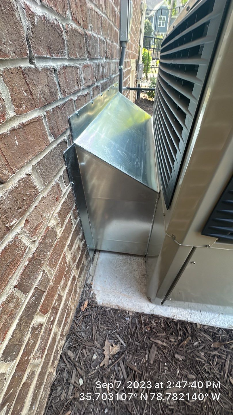 Trane Gas Package Unit Install by Nick's Mechanical LLC.