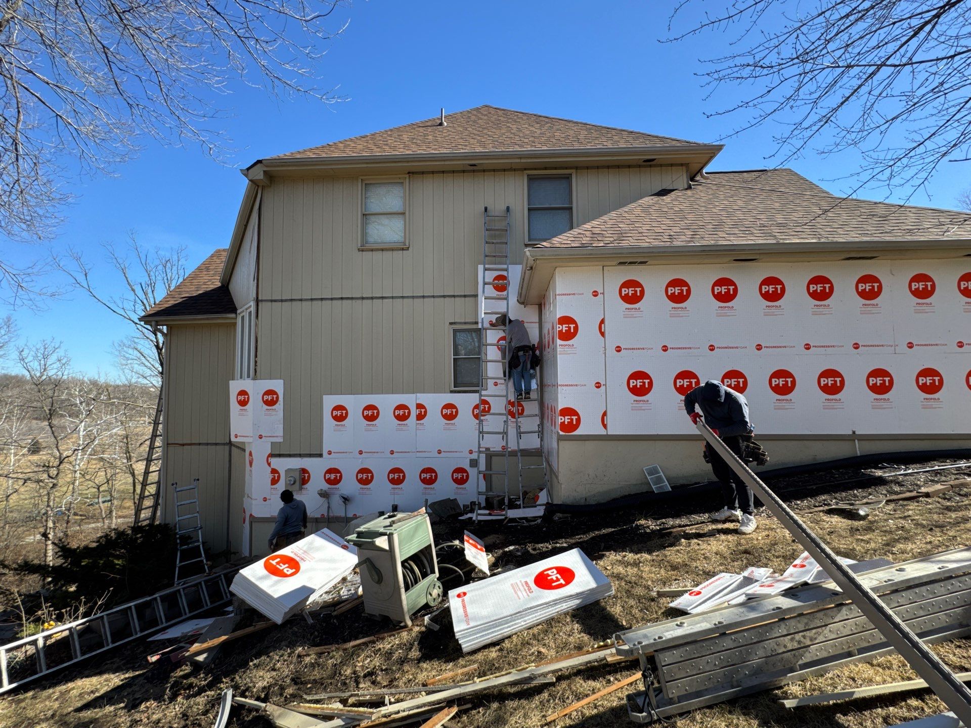 Siding Installation using Clay Market Square by EEC Windows, Siding & Roofing