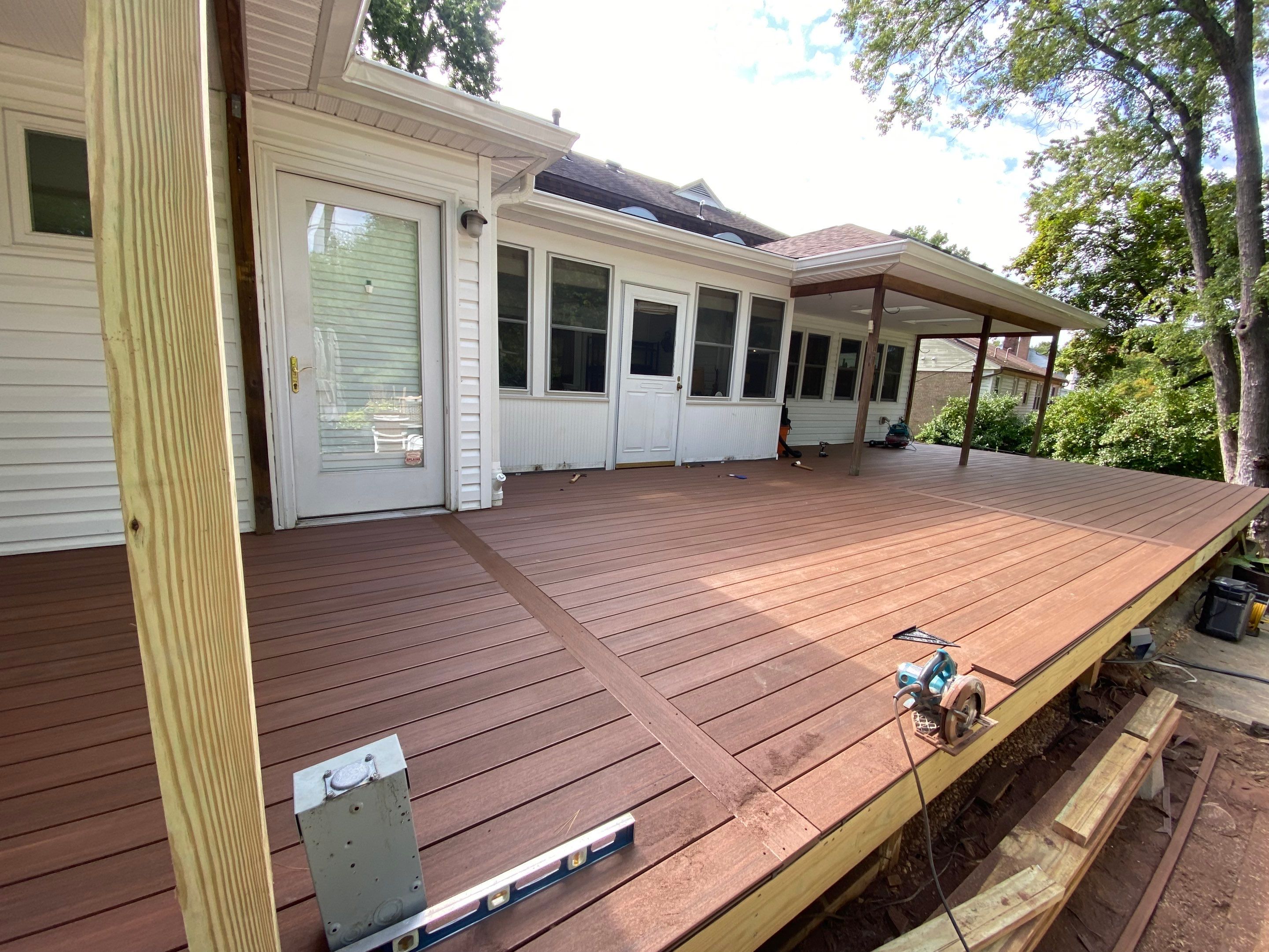 Deck Transformation using Timbertech & Azek by The Smet Companies, LLC