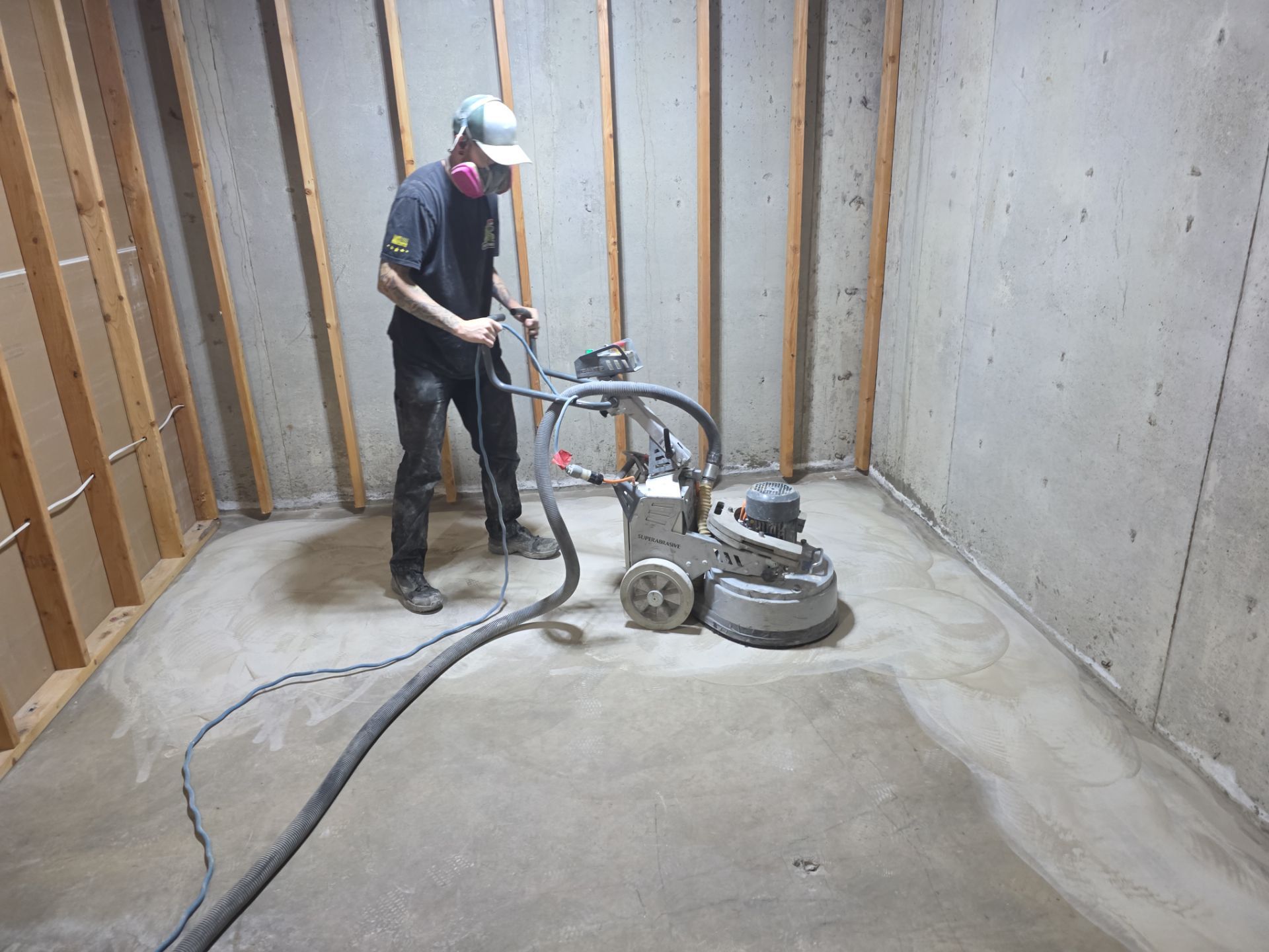 Polyaspartic Basement and Garage Floor Coating in Coeur d'Alene by Croc Coatings, LLC