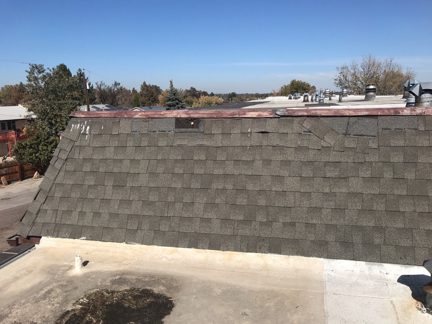 Commercial Roofing Installation using Gaco Silicone Coating  by A to Z Roofing