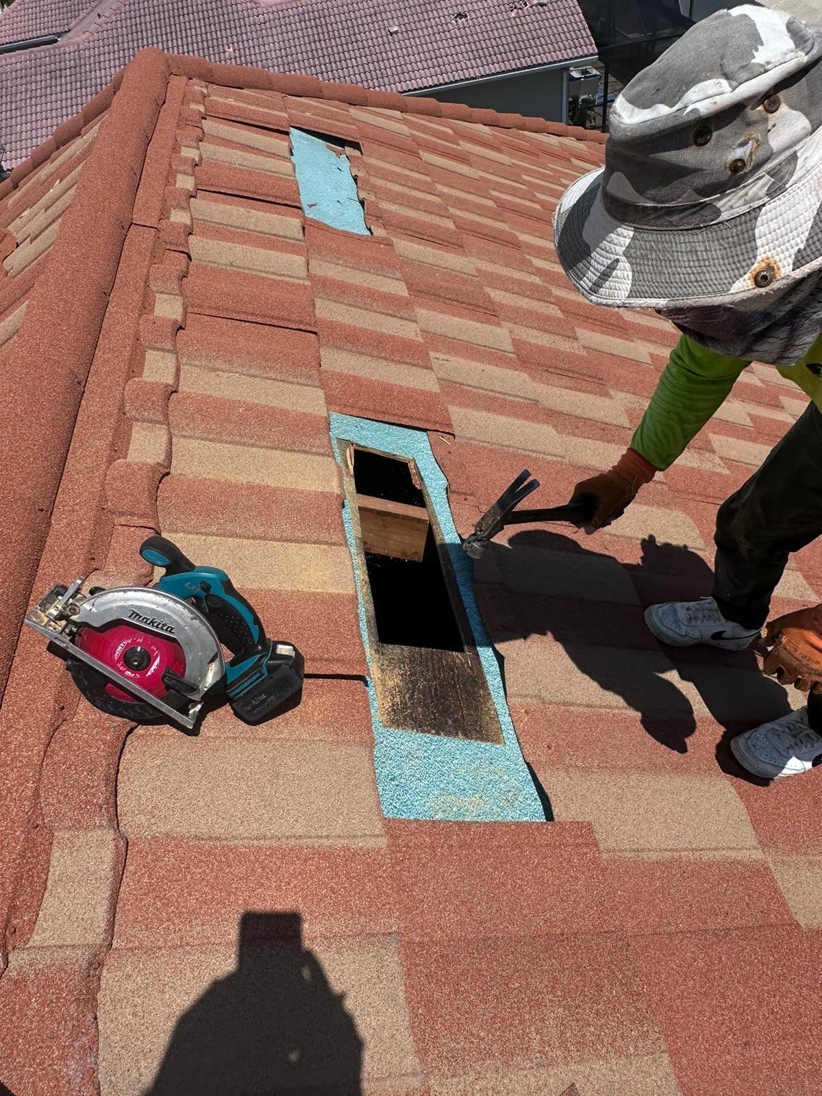 Residential Roofing Installation using Westlake (Boral) Stone Coated Steel by Four Peaks Roofing