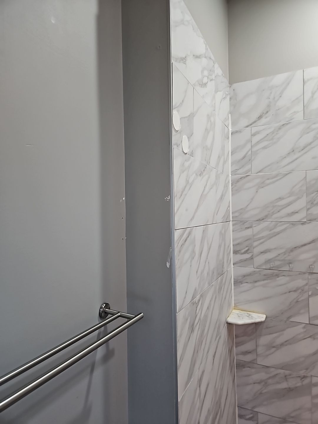 Herringbone Acrylic Shower by The Shower Company