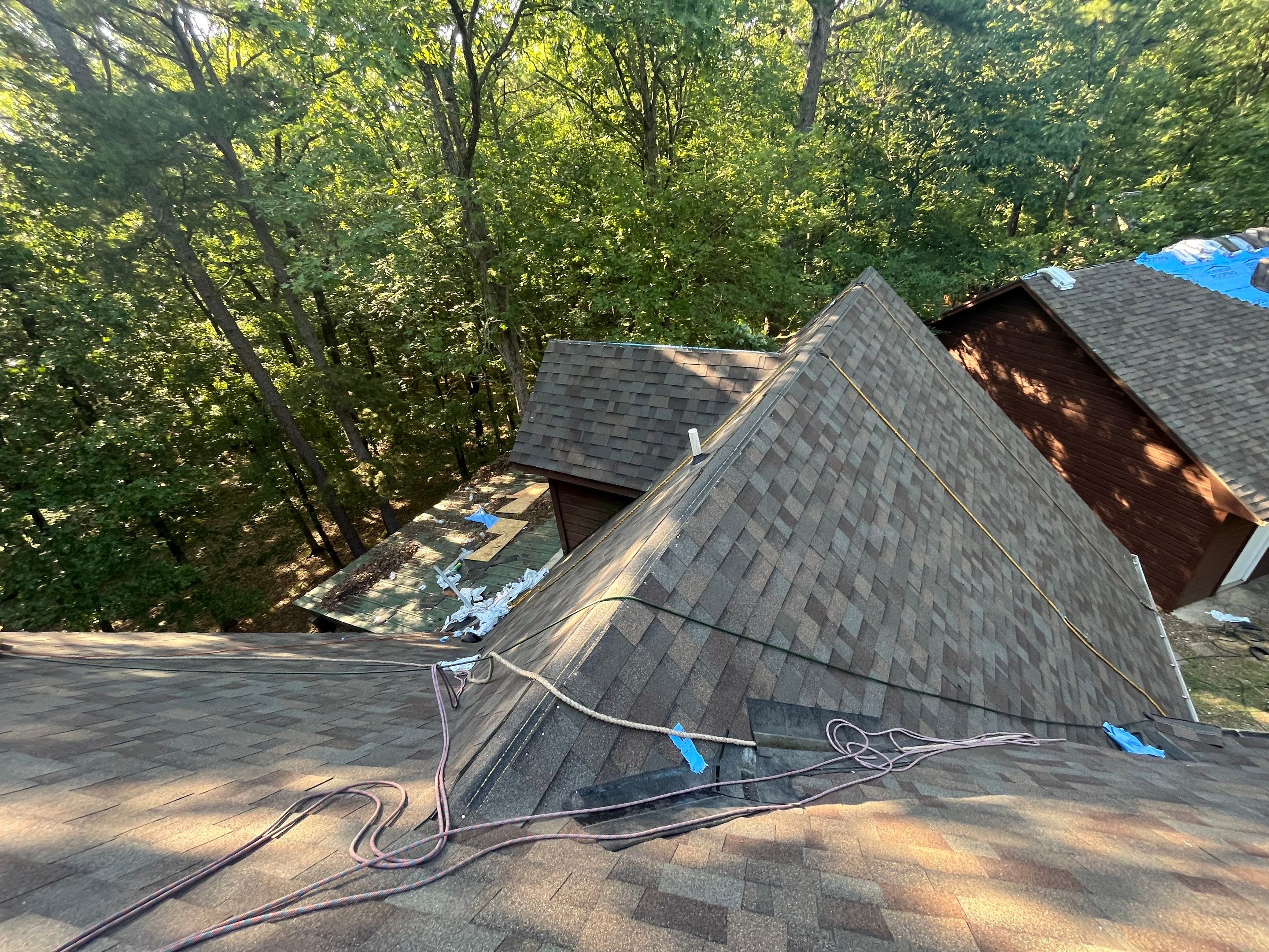 Residential Reroof: 40 Year Impact Rated Architectural Shingles by Hostetler Roofing