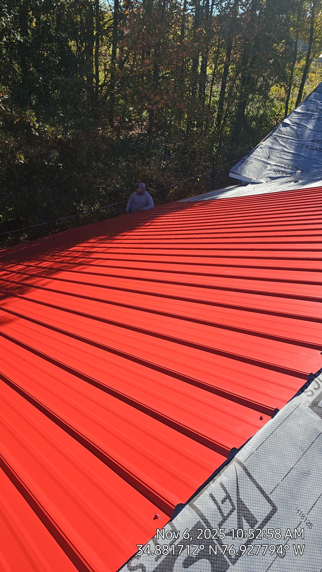 Church Metal Roof Project in Plymouth by Roofing Solutions