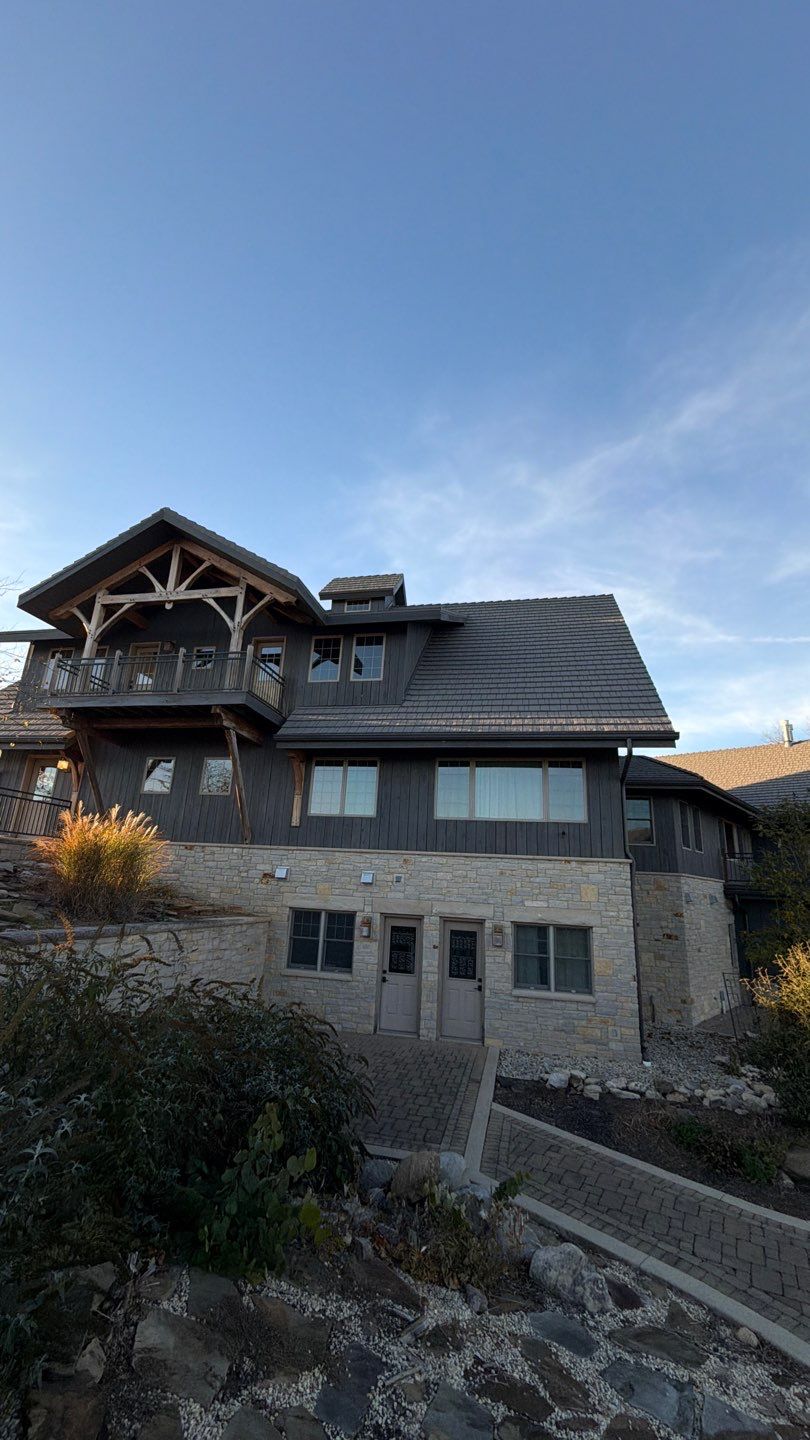 Residential Roofing Installation using Kassel Shake Beech by Nitro Roofing and Construction