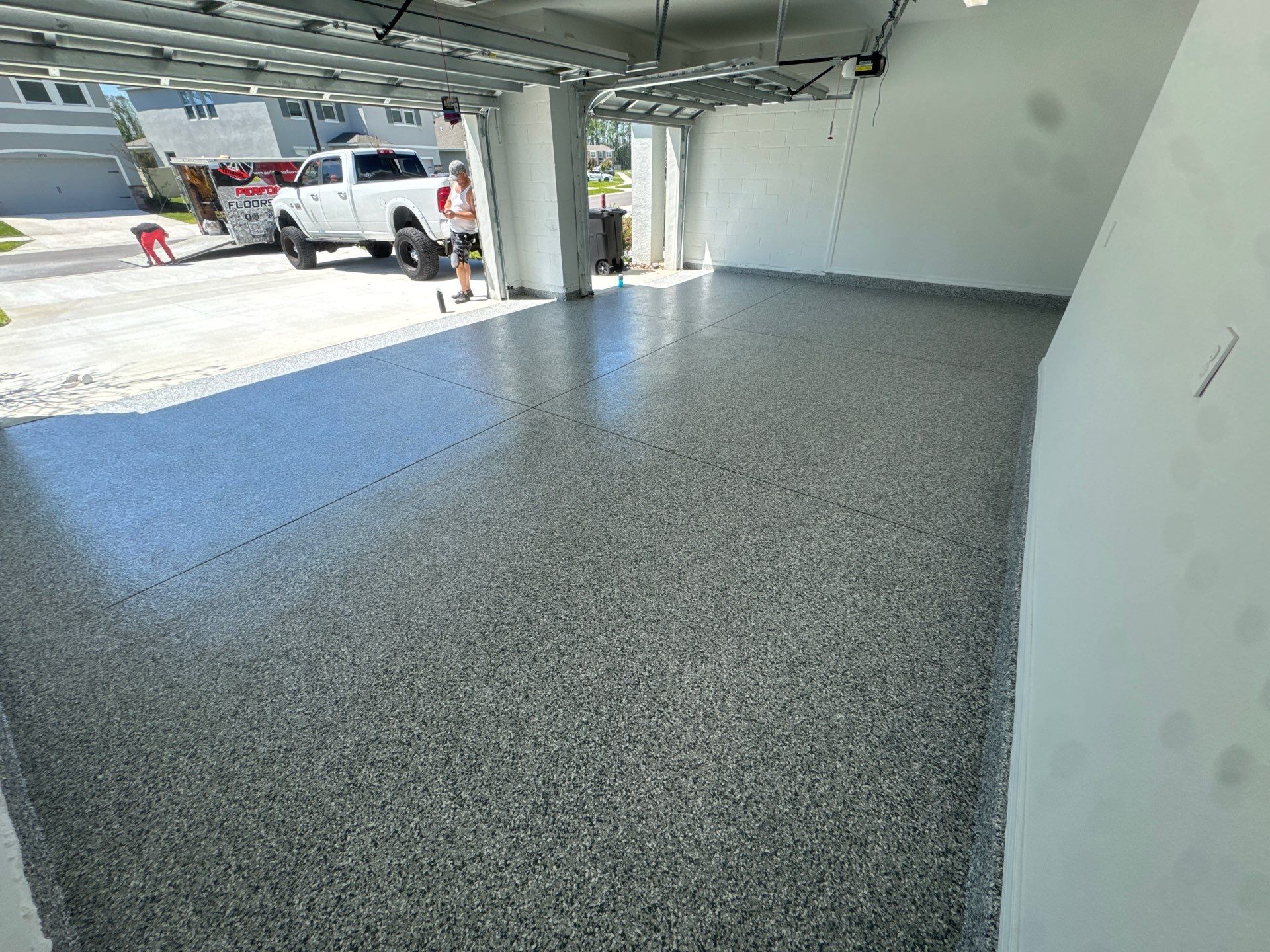 New Construction Garage Floor Transformation! by Performance Floors & Coating