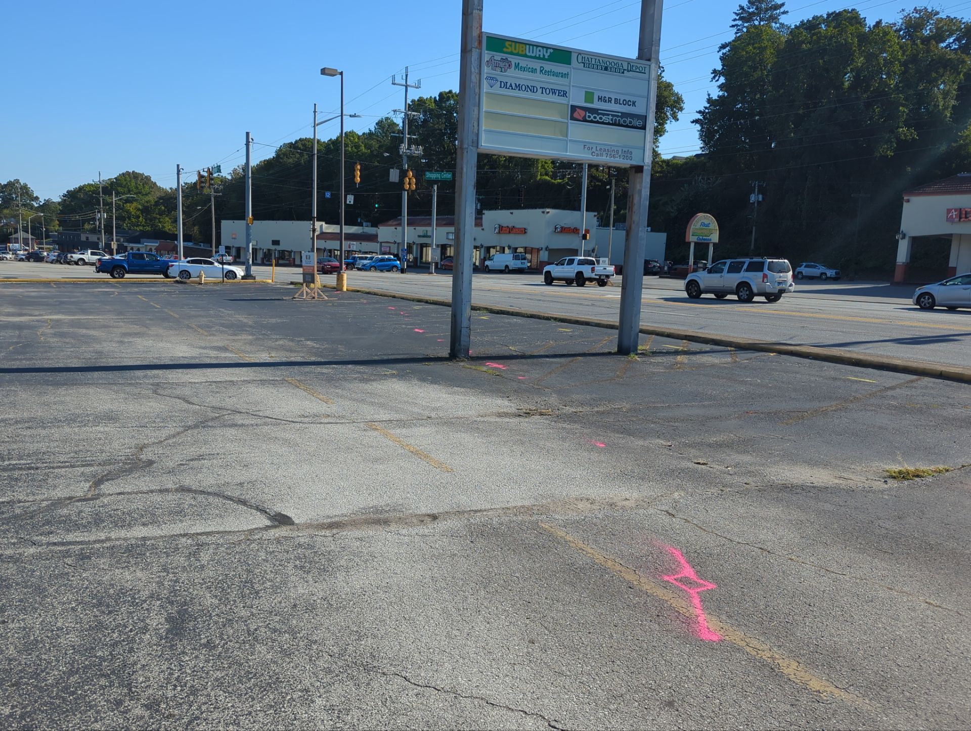 Parking Lot Utility Locate / GPR Investigation by Alsip Locating Service, LLC