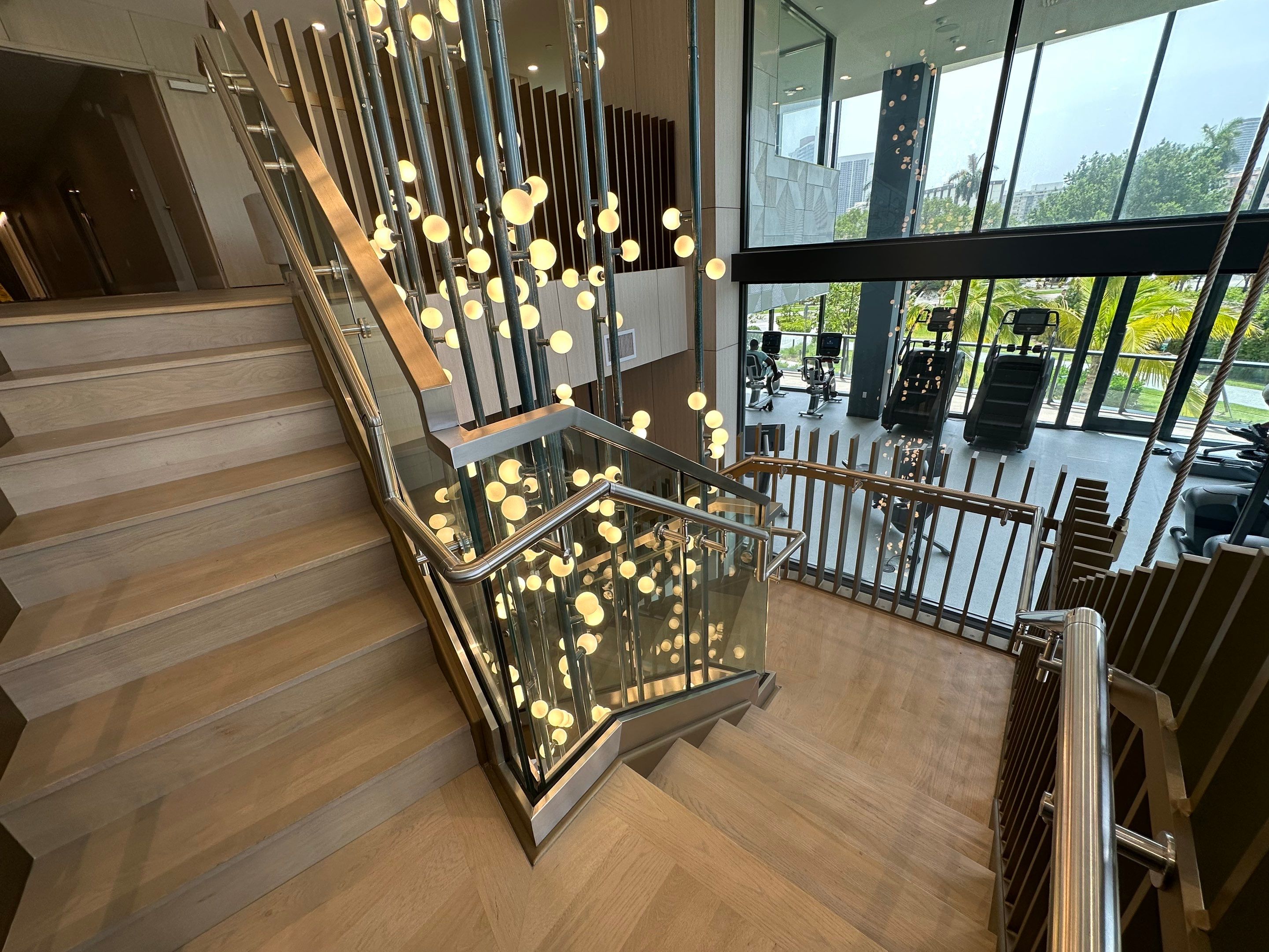 Custom Commercial Lobby in Hallandale Beach by Toledo Iron Works