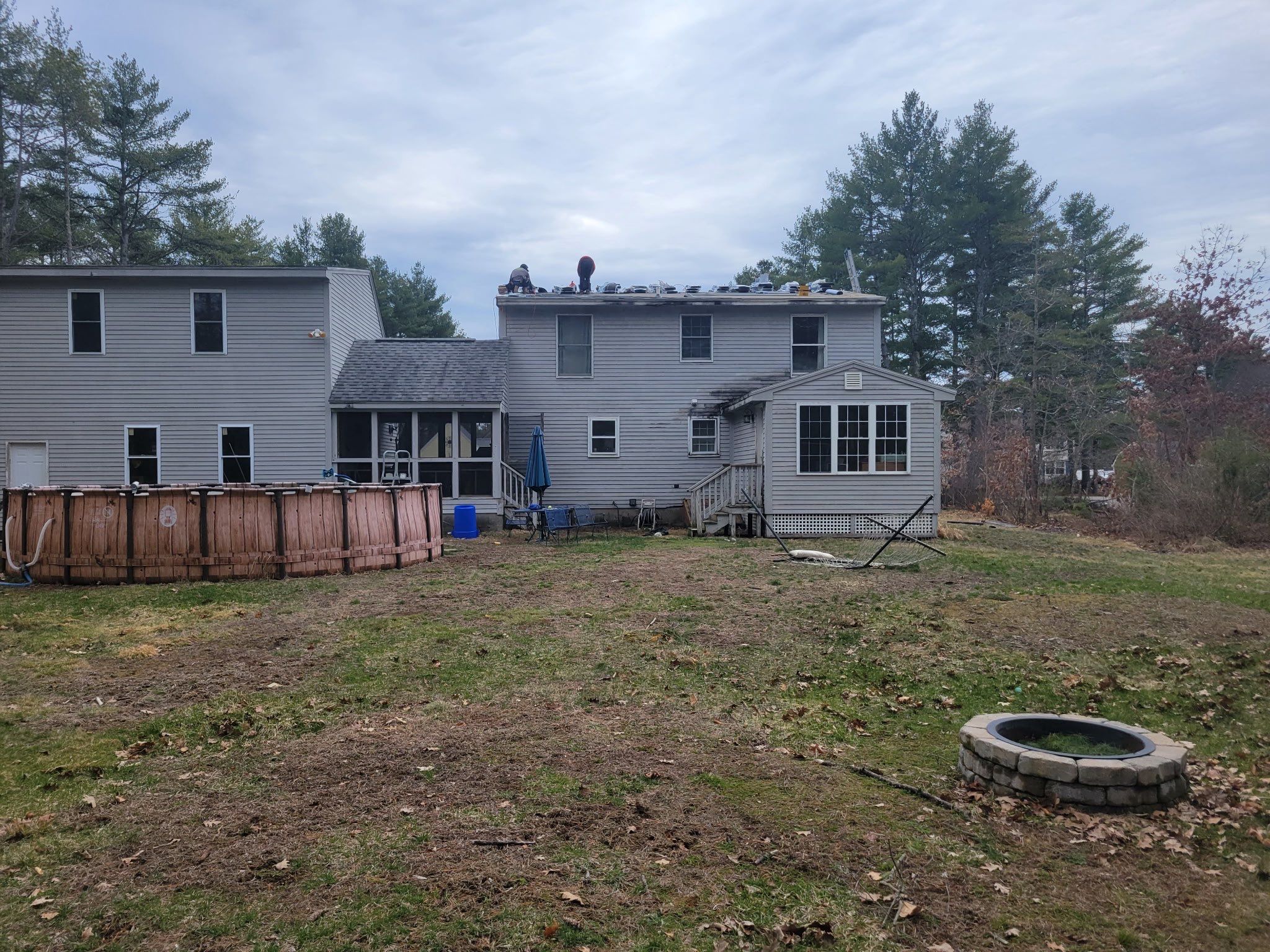Residential Roof Replacement and IKO Cambridge Shingle Installation in Berwick by Tall pine roofing