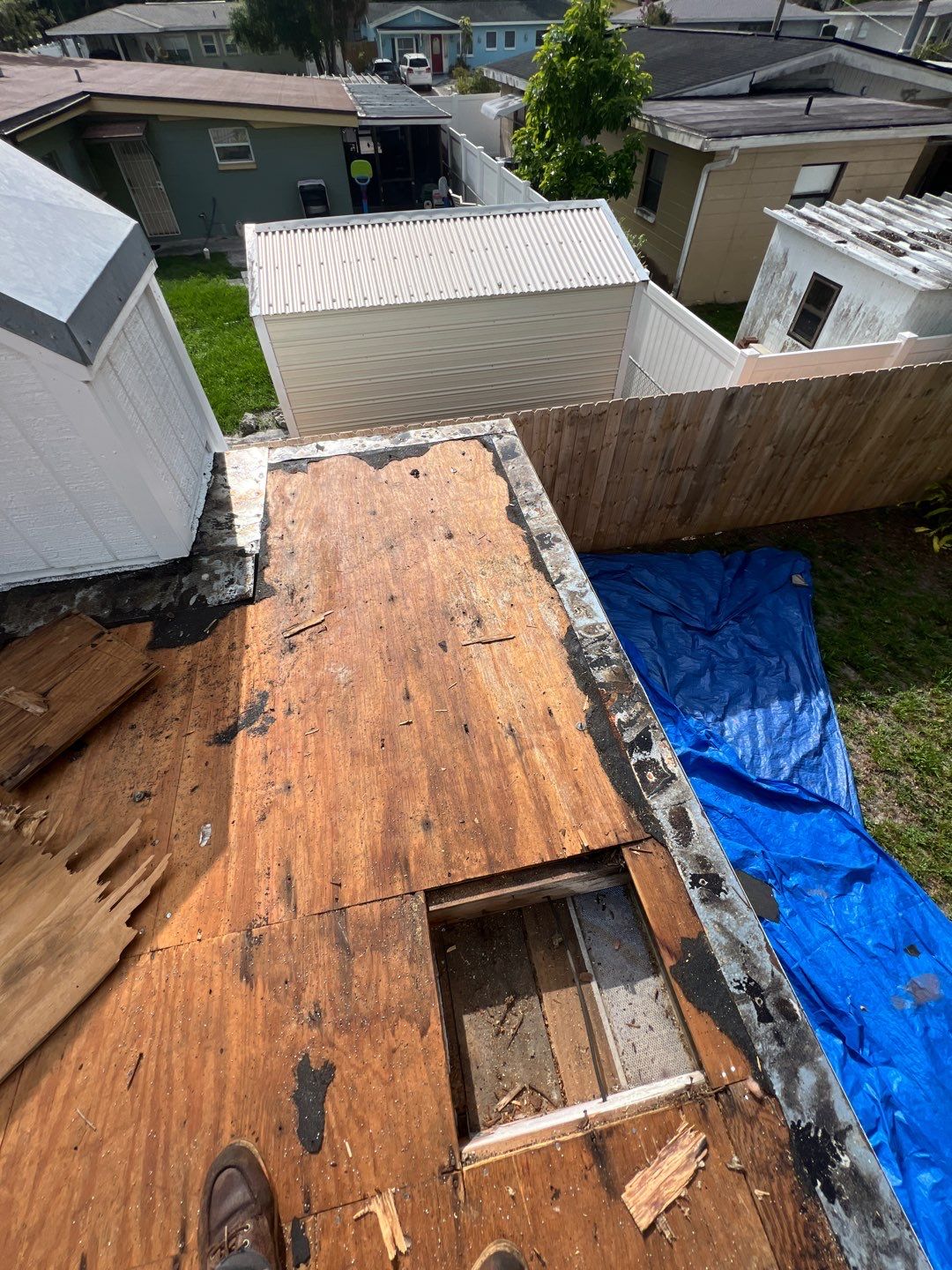 Project in Tampa 33617 by Mitchell Roofing Company LLC 