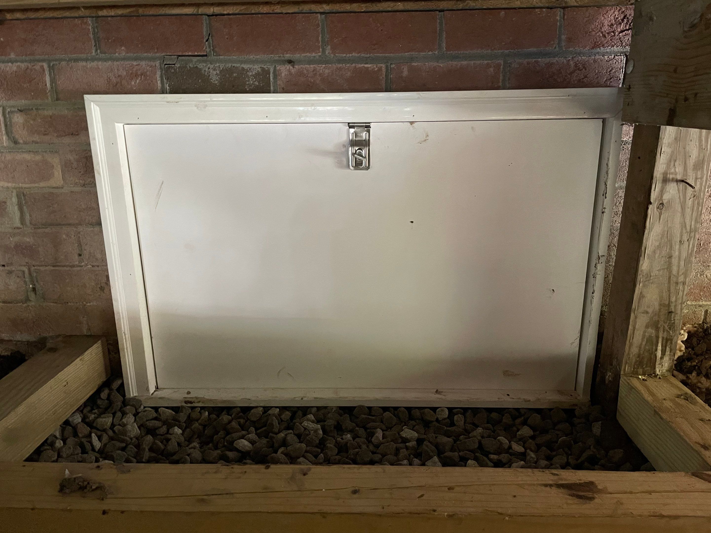 Impact Choice Encapsulation with French Drain and Crawlspace Doors by Impact Crawlspace