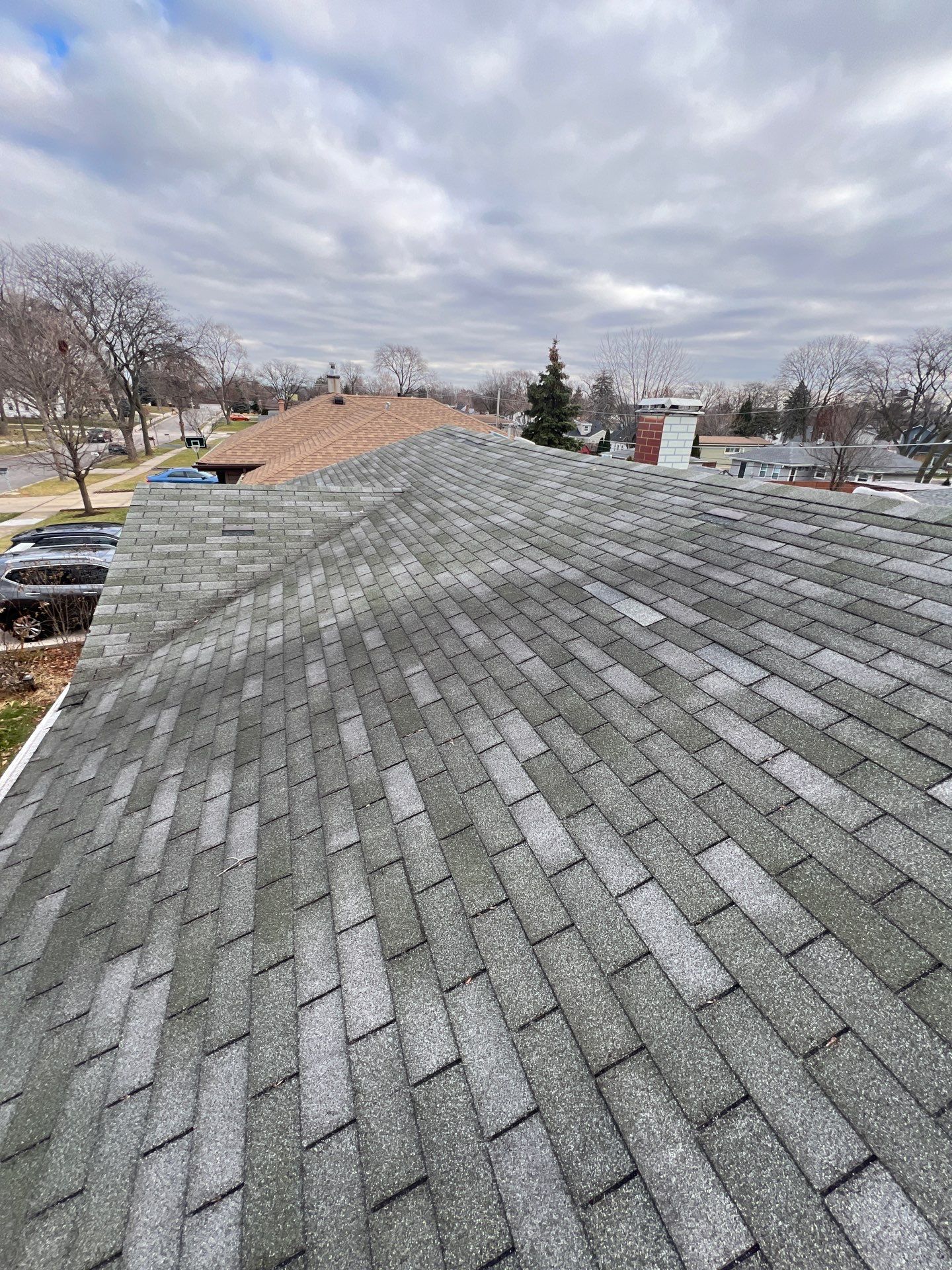 Residential Roofing Installation using Owens Corning  by Perfect Exteriors Inc. 