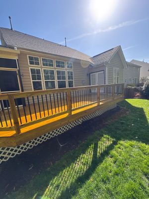 Deck using Wood Sealant