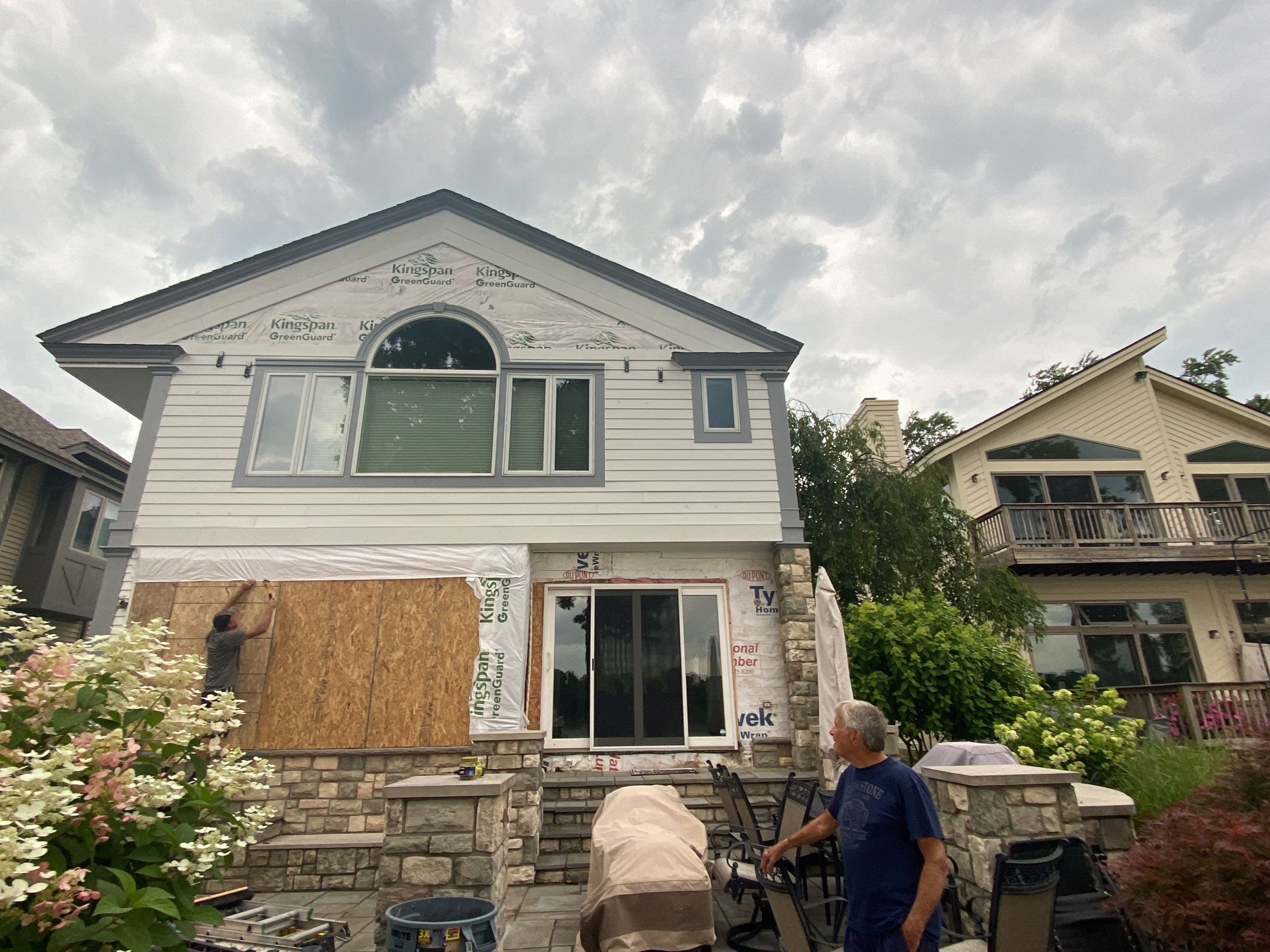 Siding Replacement using James Hardie Siding by 180 Contractors