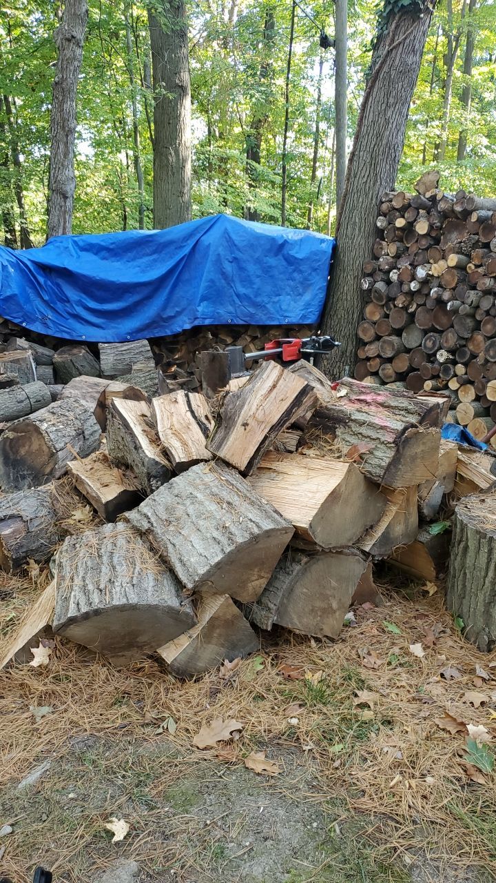 Firewood Delivery  using Seasoned Firewood by Mike Jones & Sons Tree Service LLC 