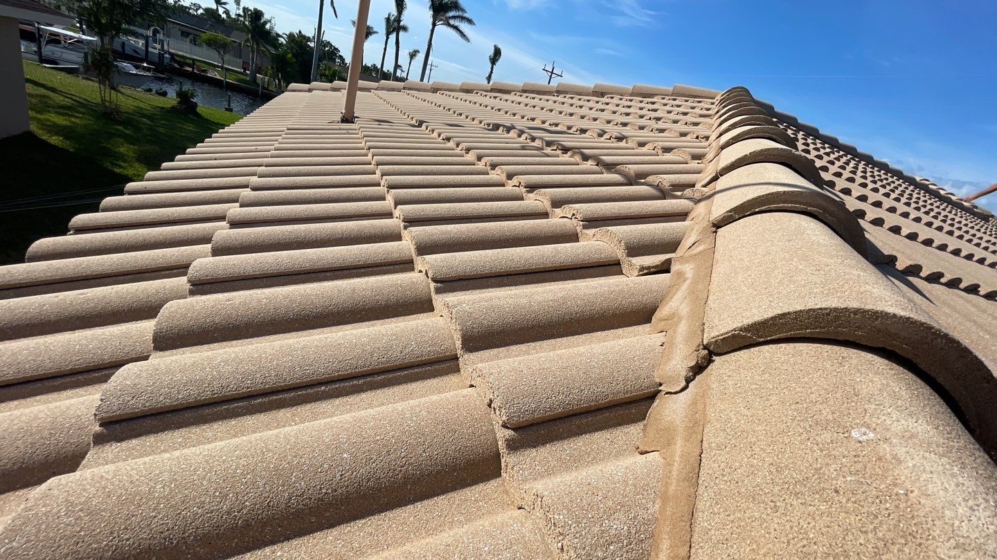 Residential Roofing Repair using Concrete Tile by Four Peaks Roofing