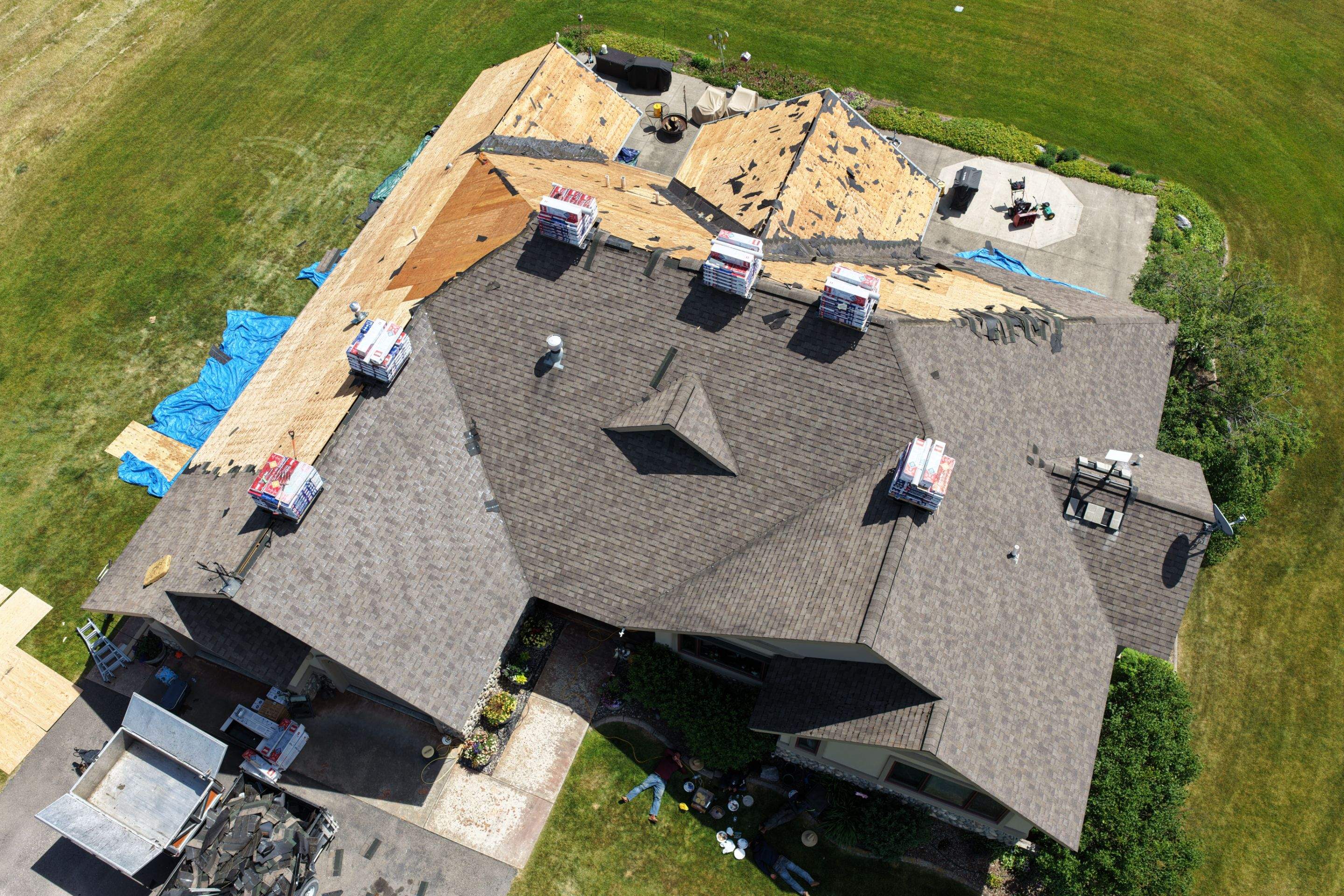 Roof Replacement using GAF Timberline HDZ - Midnight Mesa  by Montana Roofing Solutions