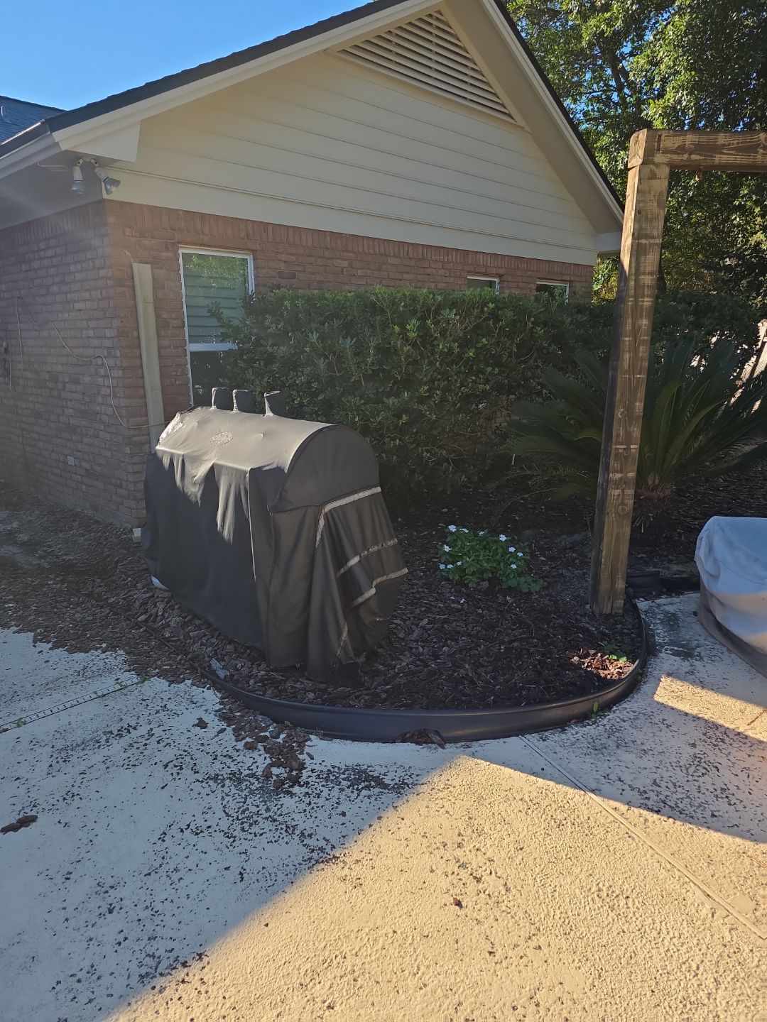 Deerwood Resident | Pine Bark Installation by ProGreen Services