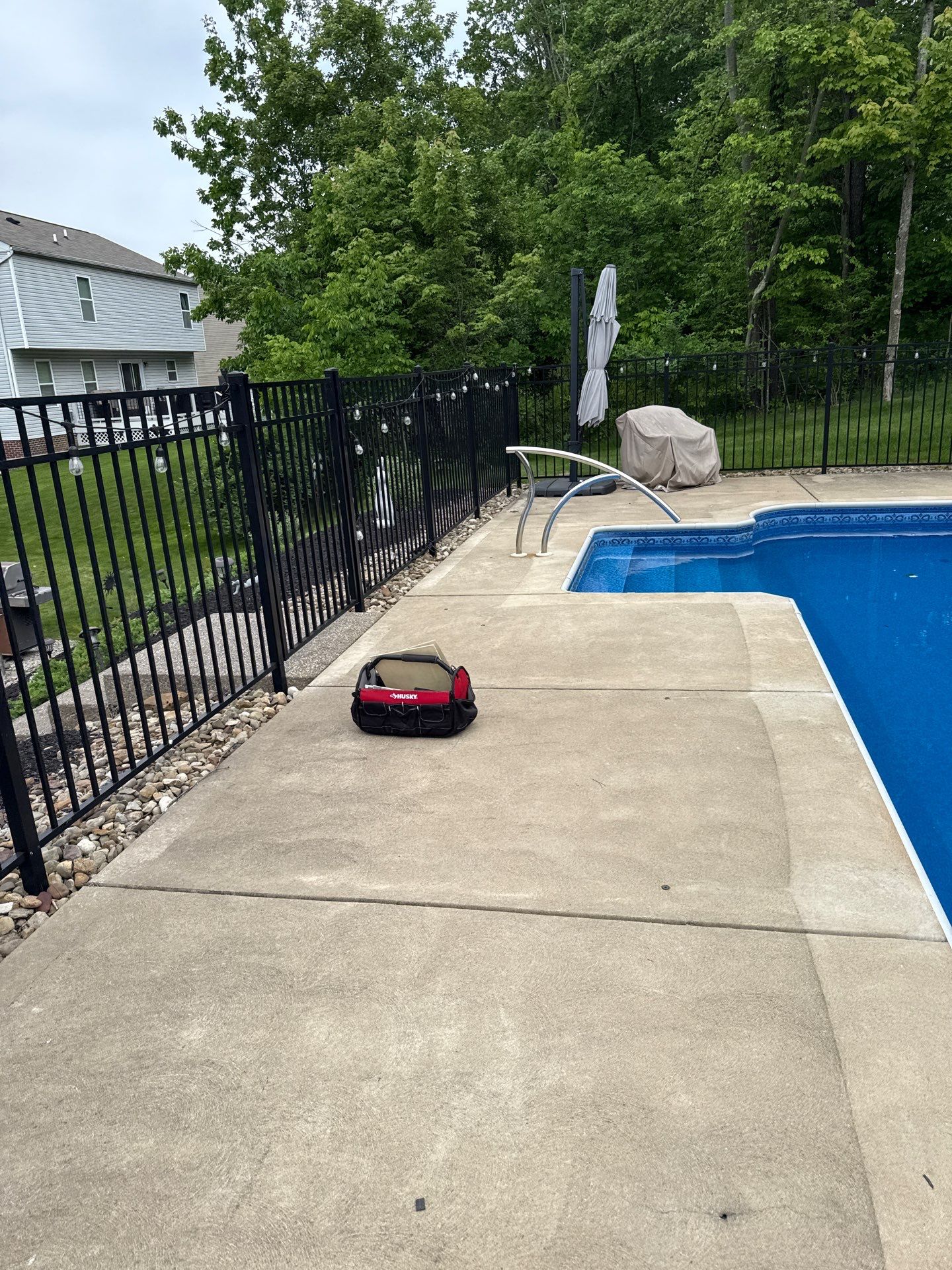 Oxford Pool Deck Project in Baden by Floors in a Day, Inc