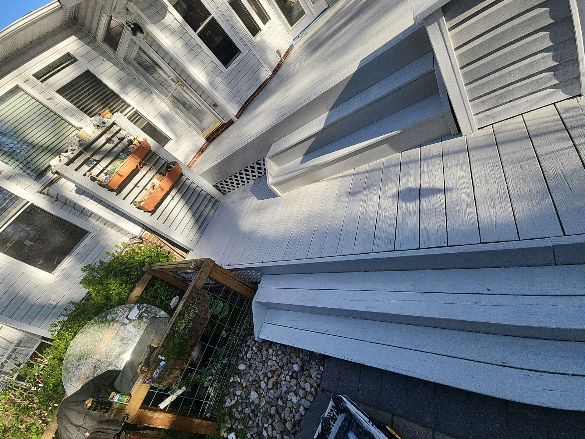 Deck using AcryFin by DuraSeal