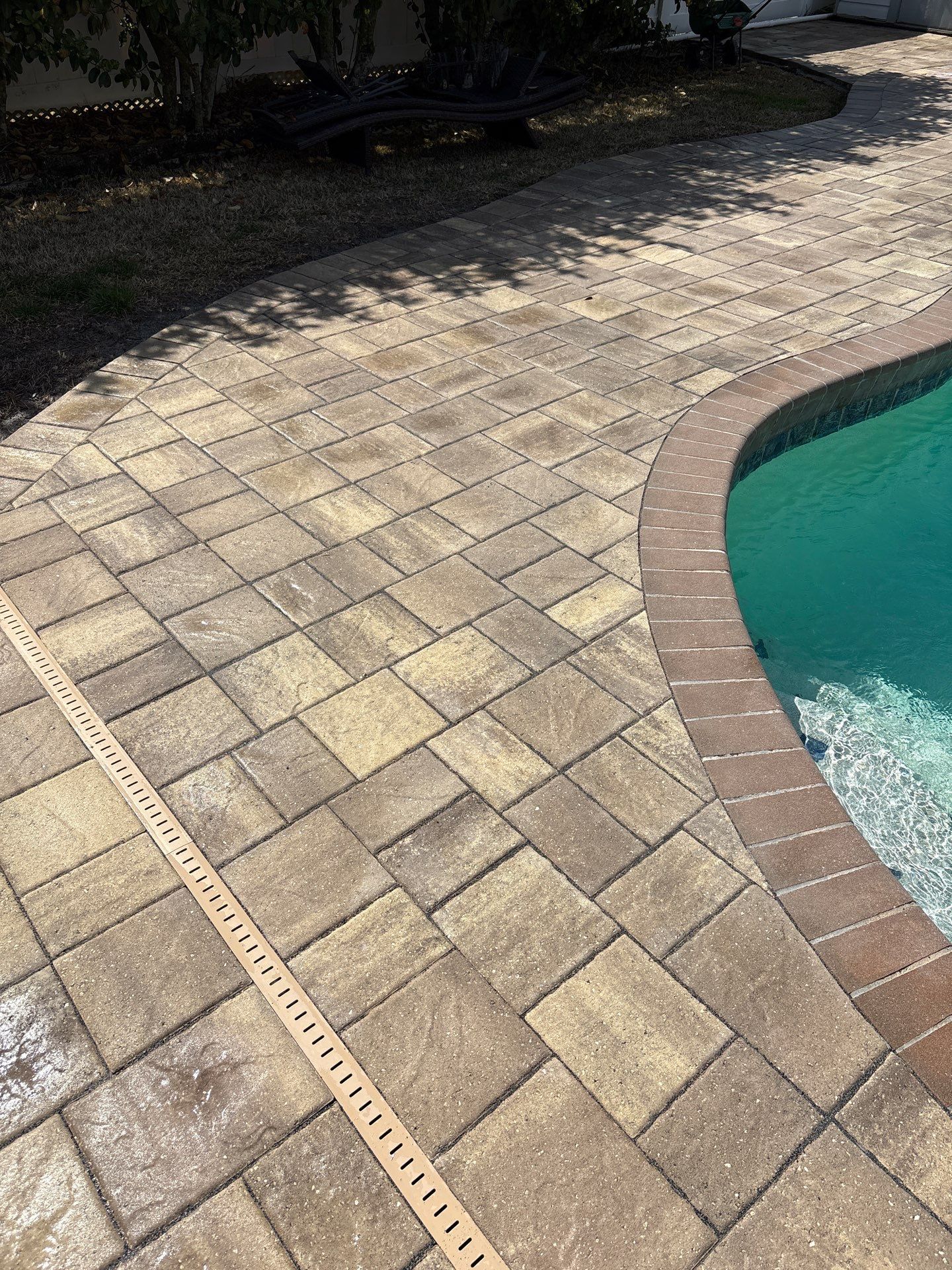 Stone using TopSeal and PolySand by DuraSeal