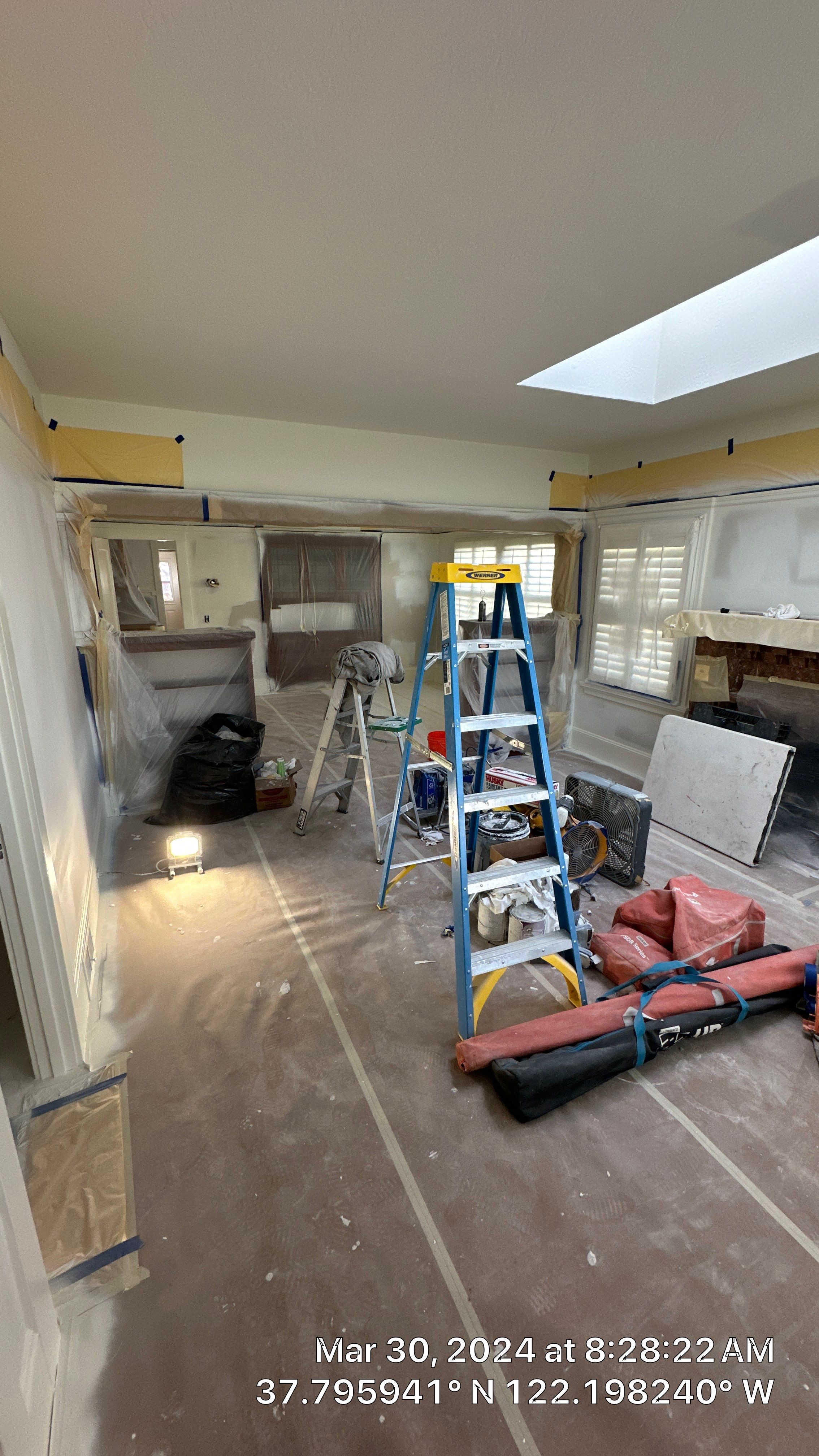 Prep work  by Herrera’s Bay Area Painting inc.