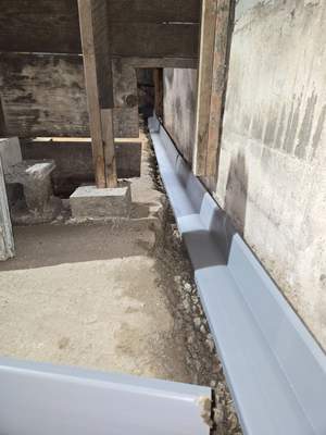 Advanced Foundation Drainage and Hydrostatic Pressure Relief System