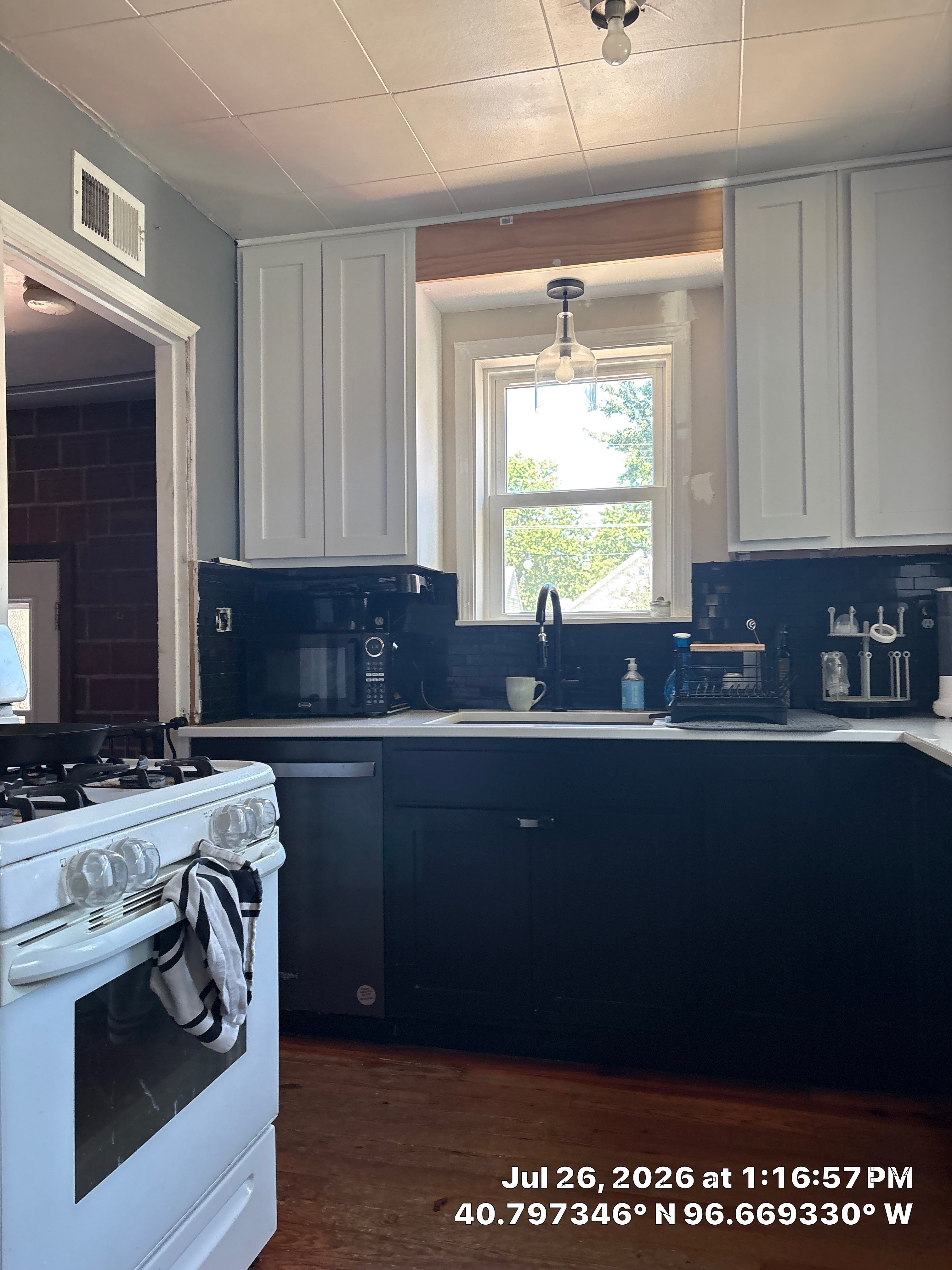 Modern Kitchen Remodel with Two-Tone Cabinets in Lincoln by CompanyCam Sales Demo