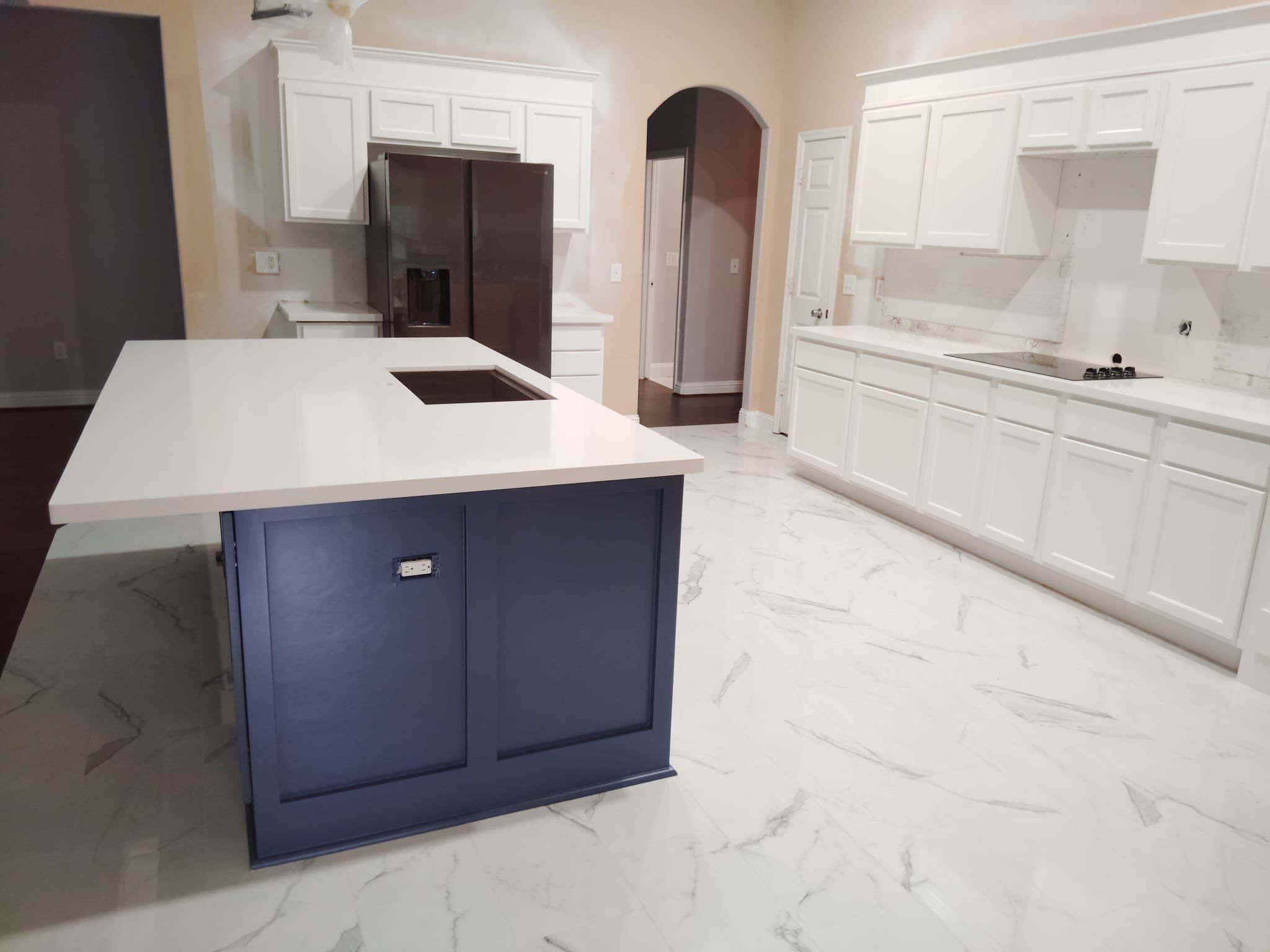 Kitchen Remodel and Water Damage Restoration Project by L&T General Contractors and Restoration INC