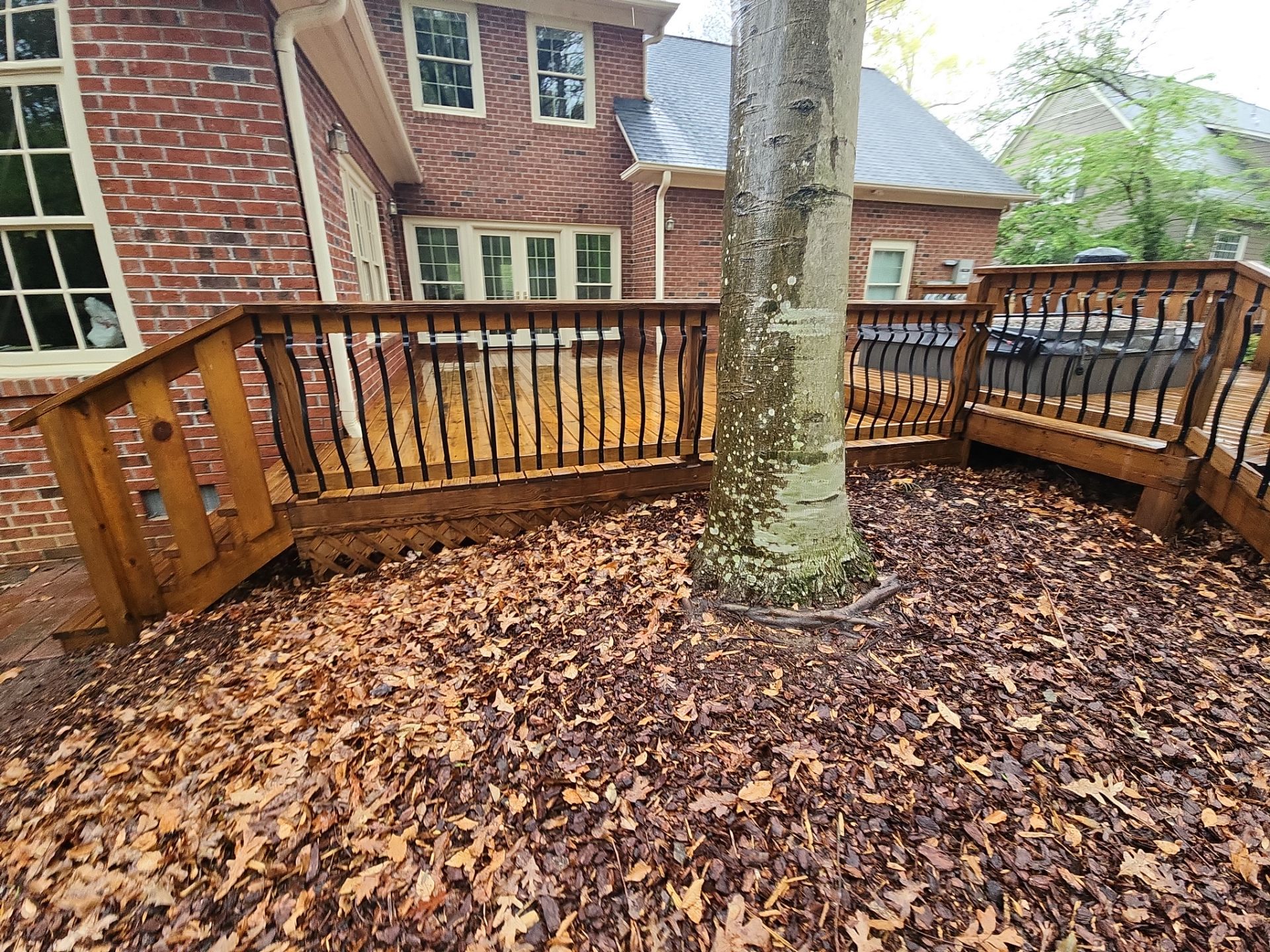 Weathered Deck using AcryFin by DuraSeal