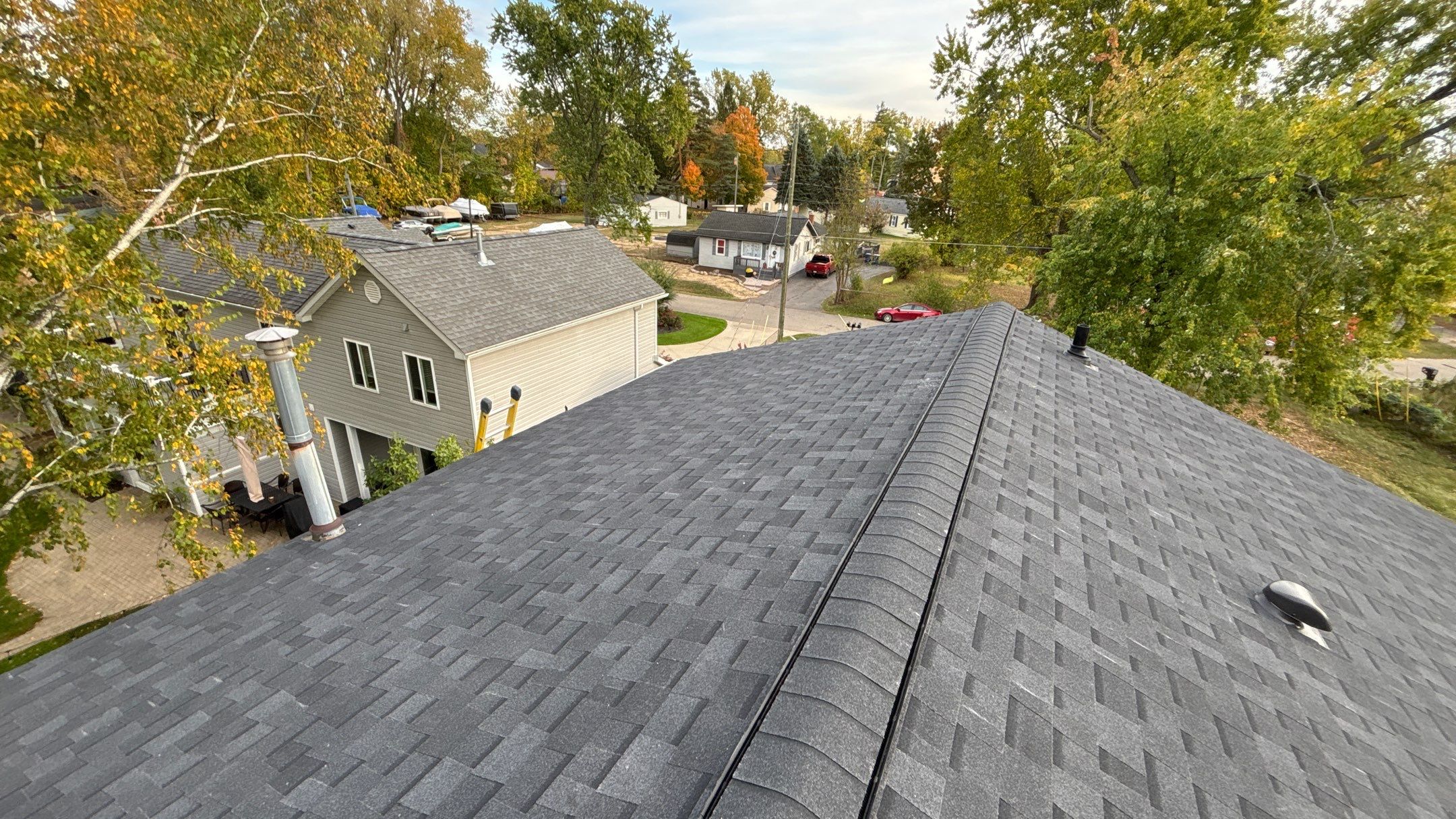 Roof Replacement using Owens Corning Onyx Black by 180 Contractors