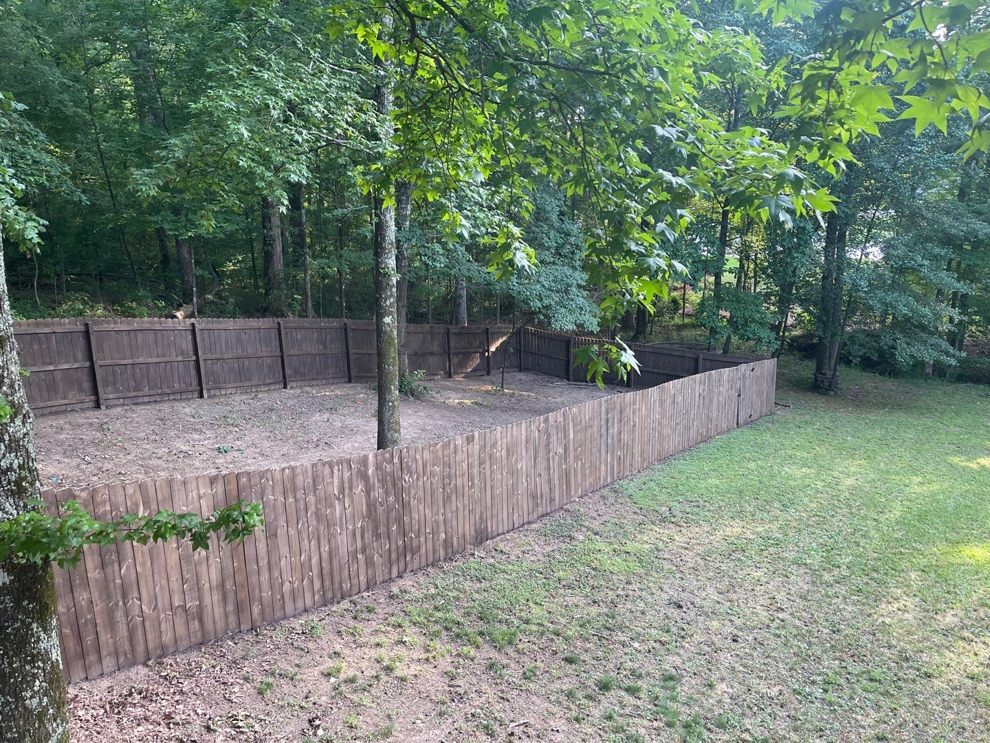 Russet Woods Fence / Deck Staining by Pillar and Pine