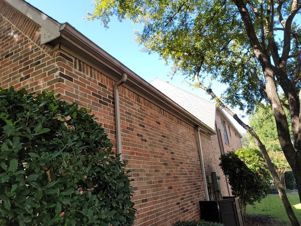 Insurance Claim Roof and Gutters using Owens Corning - Duration- Estate Gray -New Gutters - Exterior paint by Tex-Line Roofing