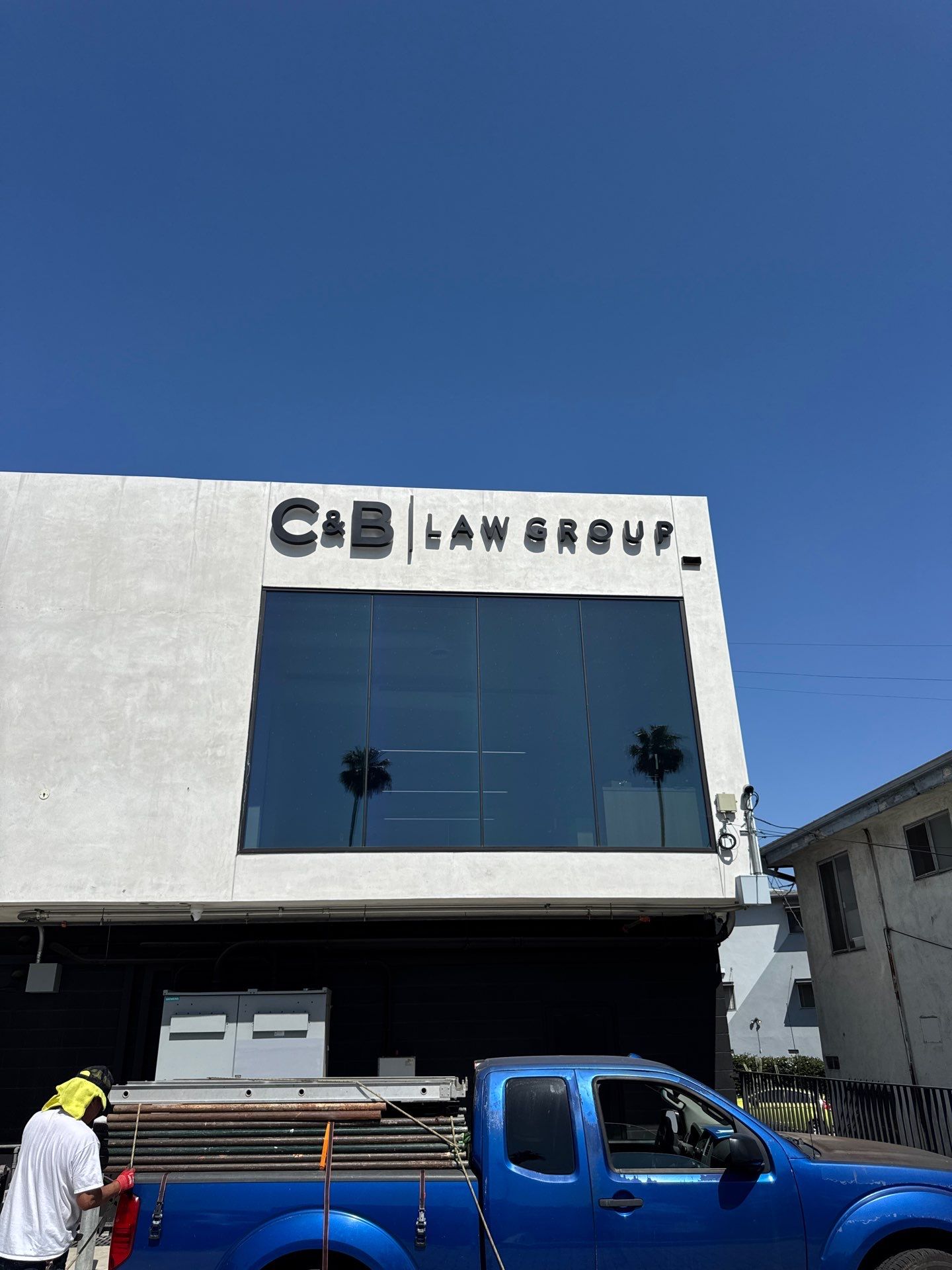 Project in Los Angeles by Golden State Signs