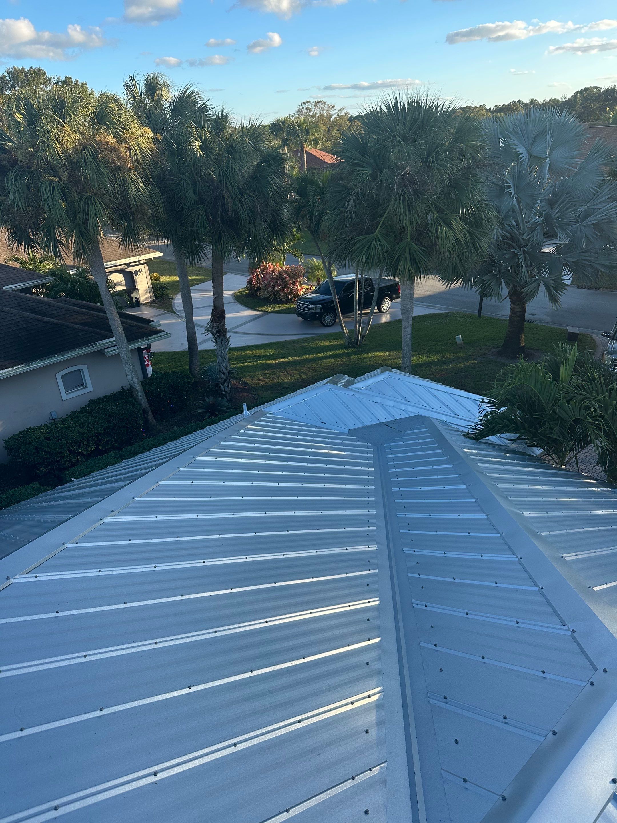 5-V Crimp Metal Roof Replacement by Sailfish Roofing
