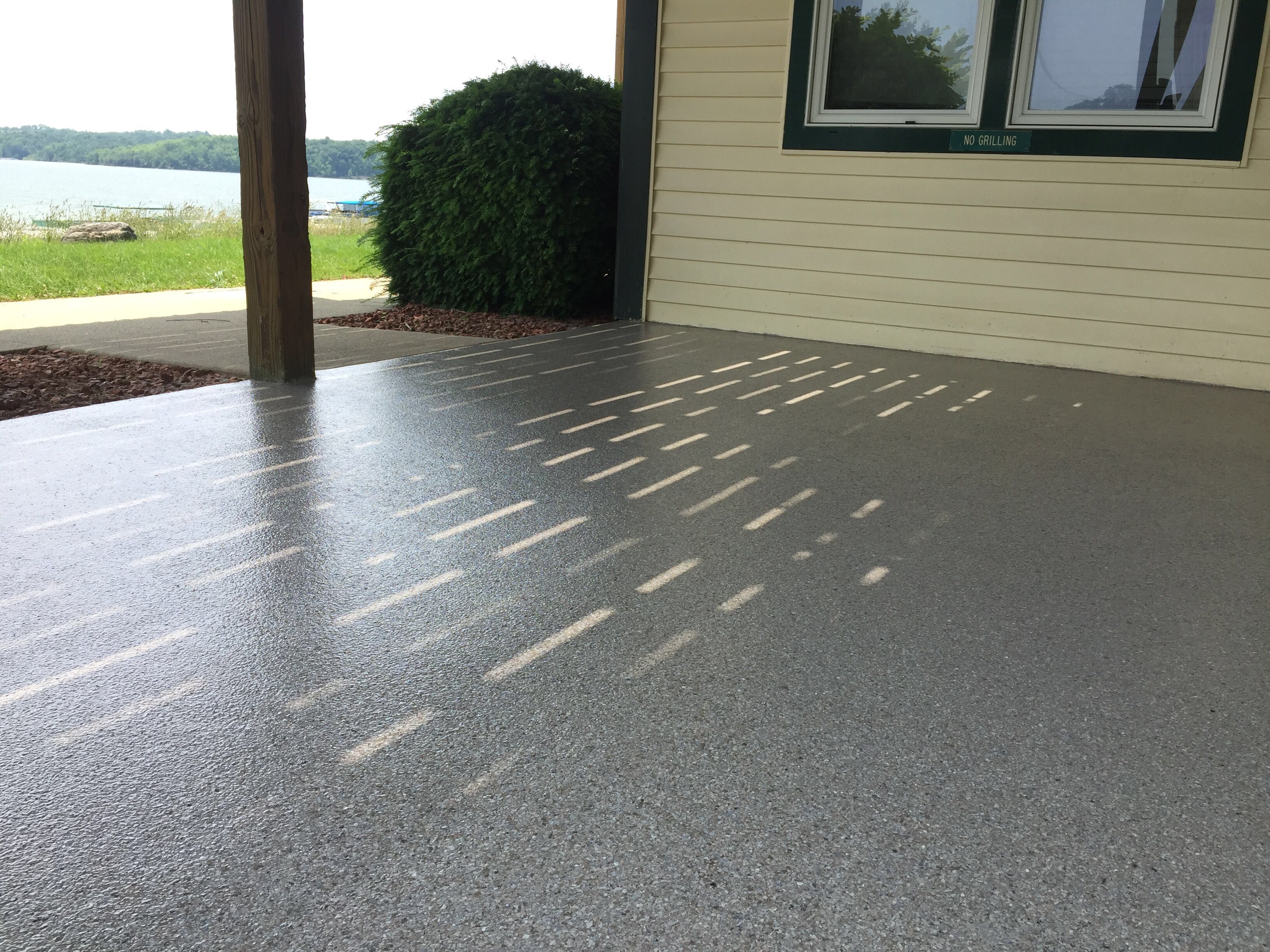 Patio Installation using Fieldstone by Your1DayFloor.com