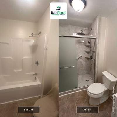 Tub to Shower