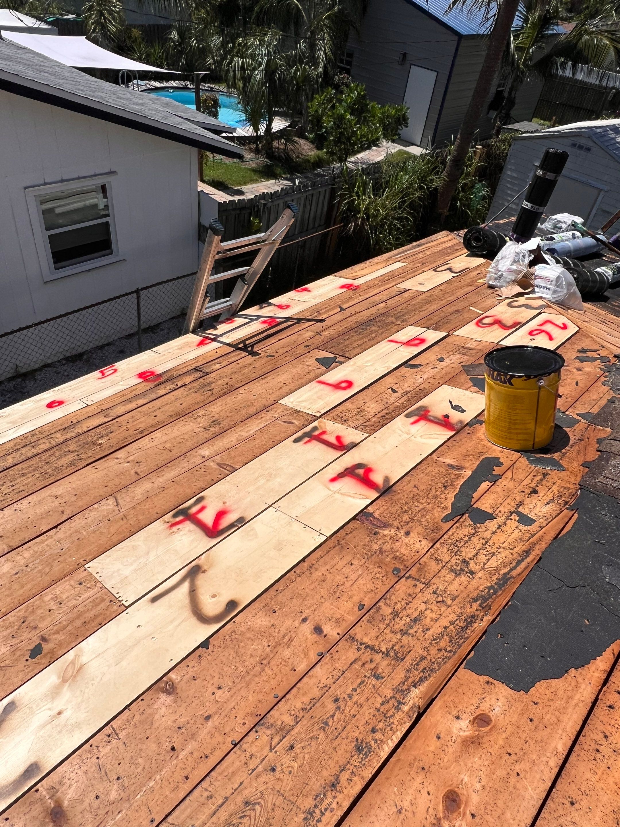 Project in St. Petersburg 33714 by Mitchell Roofing Company LLC 