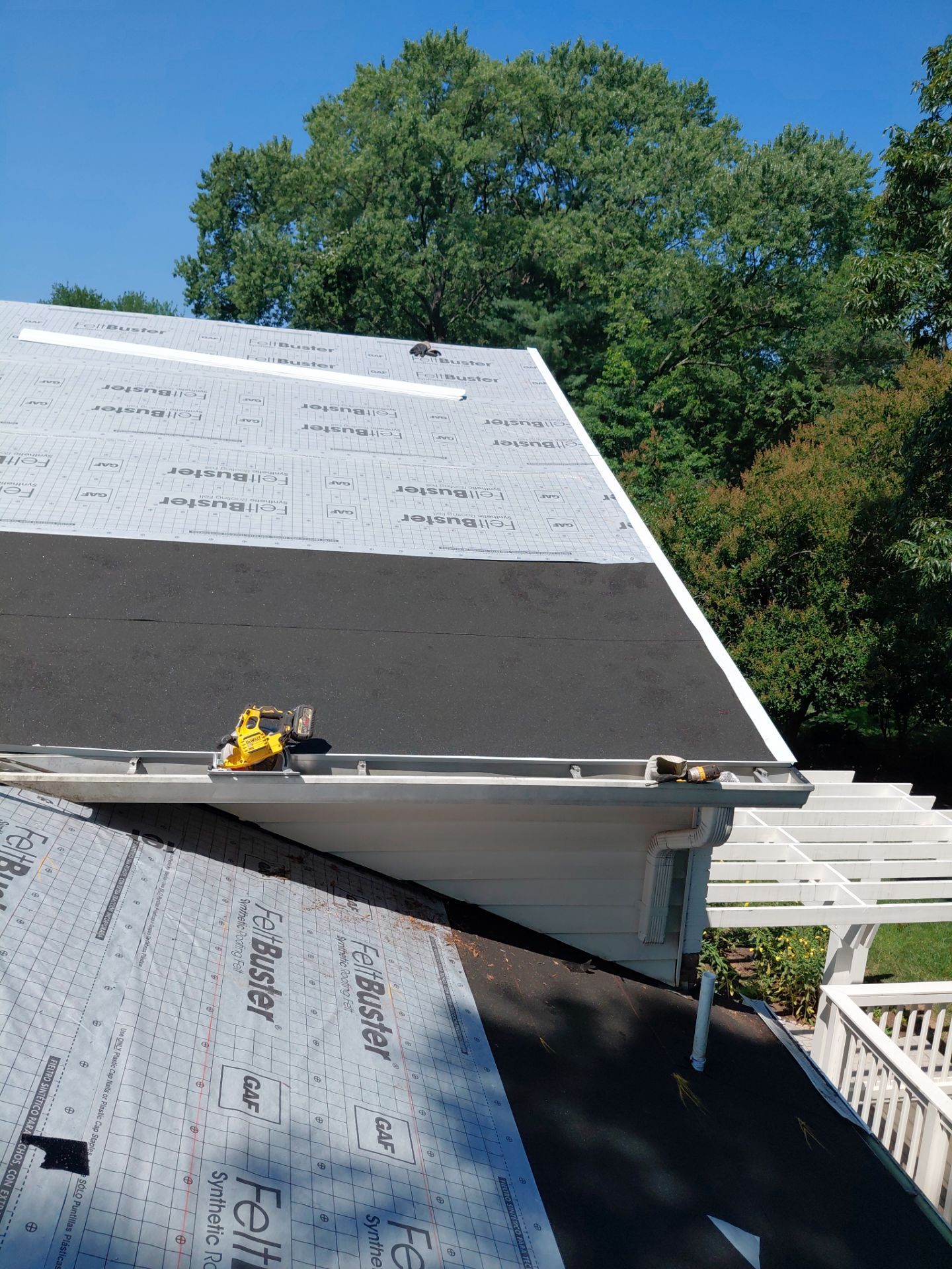 Alexandria: Residential Roof Replacement with GAF Timberline HDZ in Nantucket Morning by RM Banning, Inc.