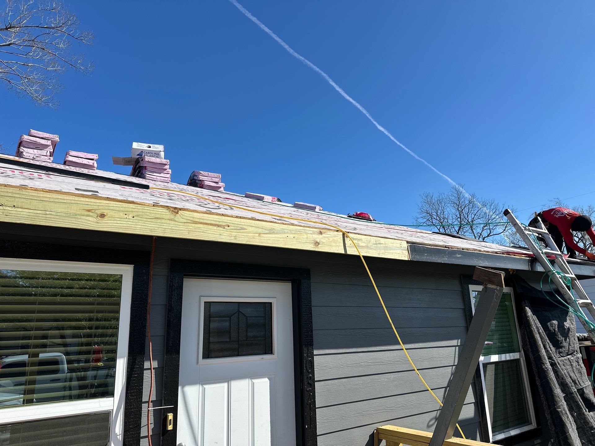 Project in Houston by Motion Roofing
