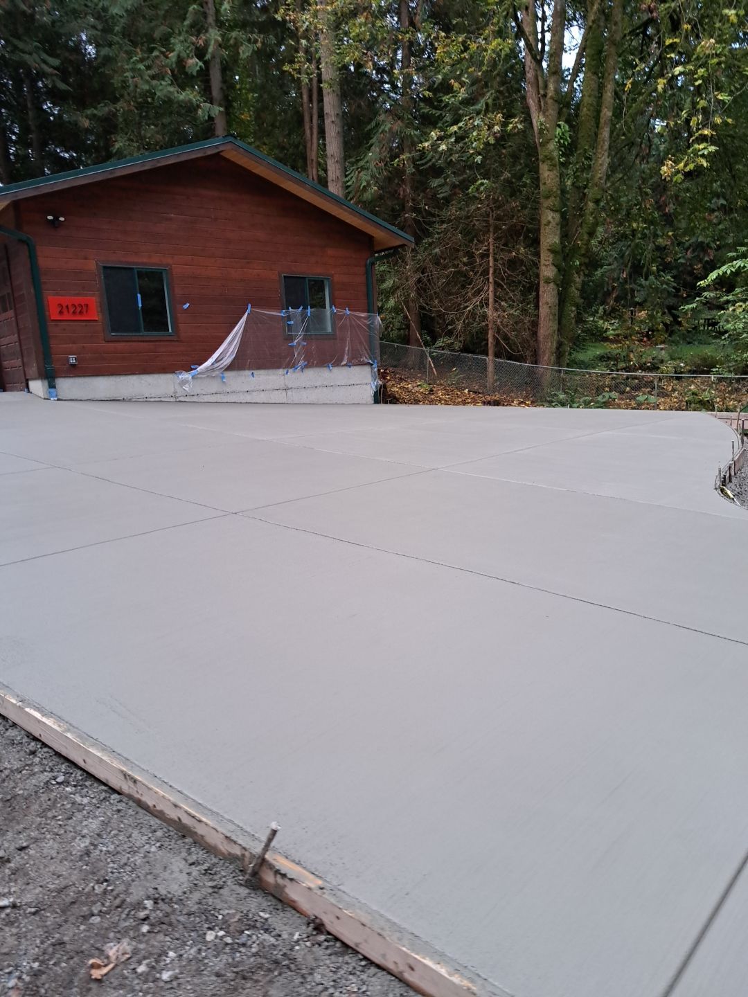 Pia | Custom Concrete Driveway, Walkway & Floating Steps by Jireh Asphalt & Concrete Inc 