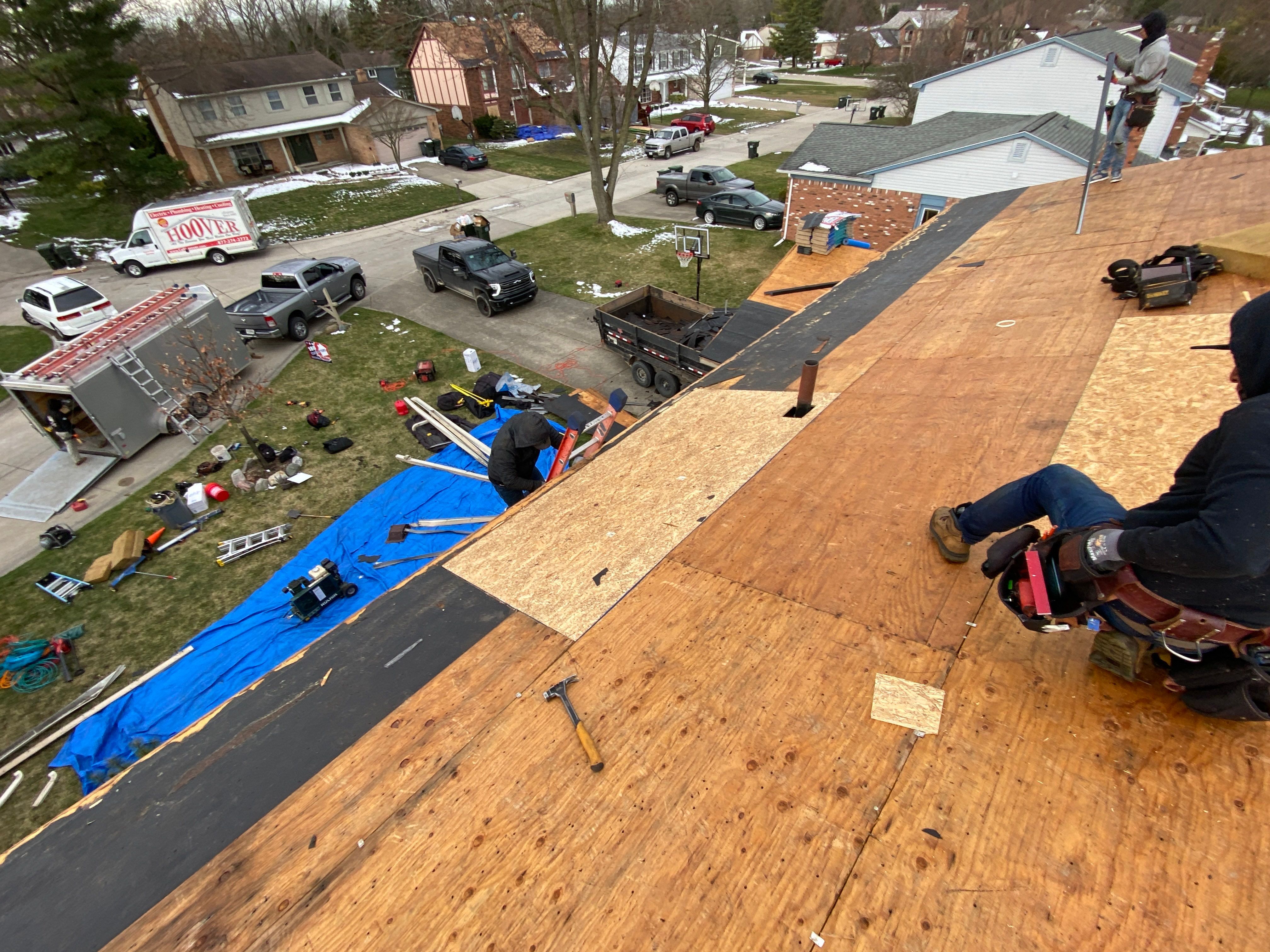 Roof Replacement using CertainTeed Landmark by 180 Contractors