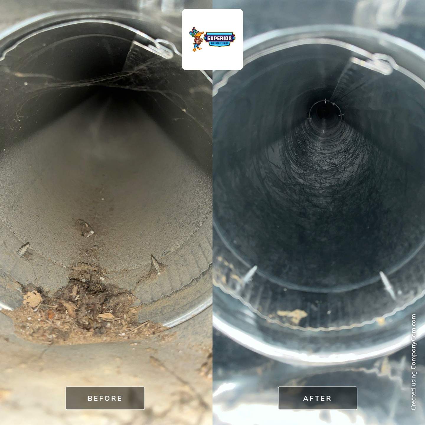 Air Duct Cleaning With a Vacuum Truck in New Waterford, OH by Superior Air Duct Cleaning