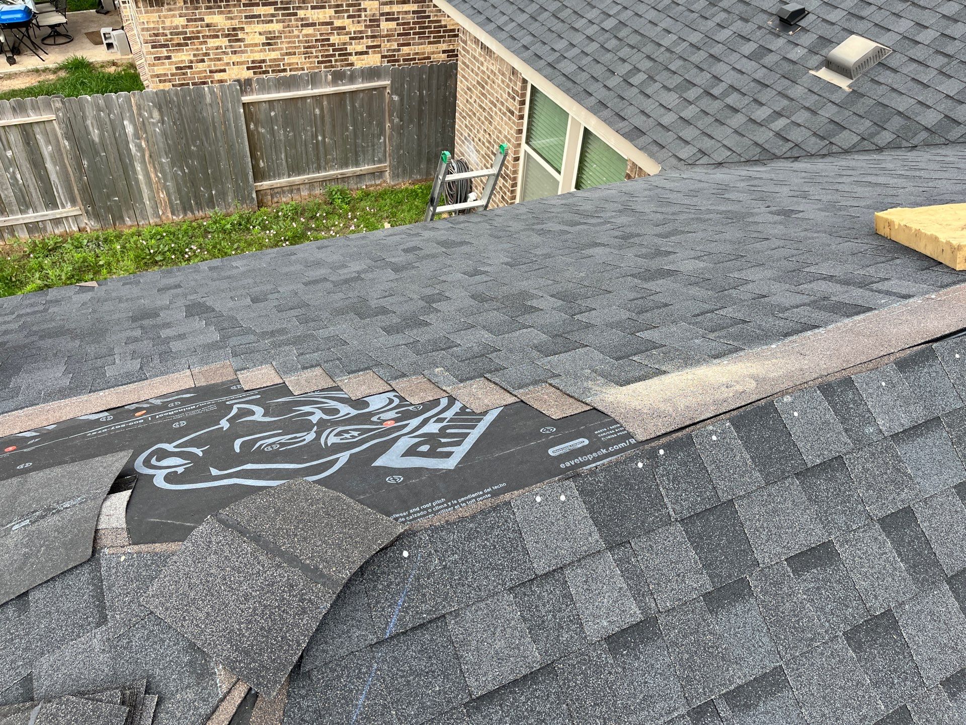 Residential Roofing Repair using Owen's Corning Duration (Lifetime) Shingles by Roof Repair Company