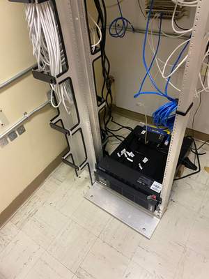 Structured cabling installation by CimaSolutions