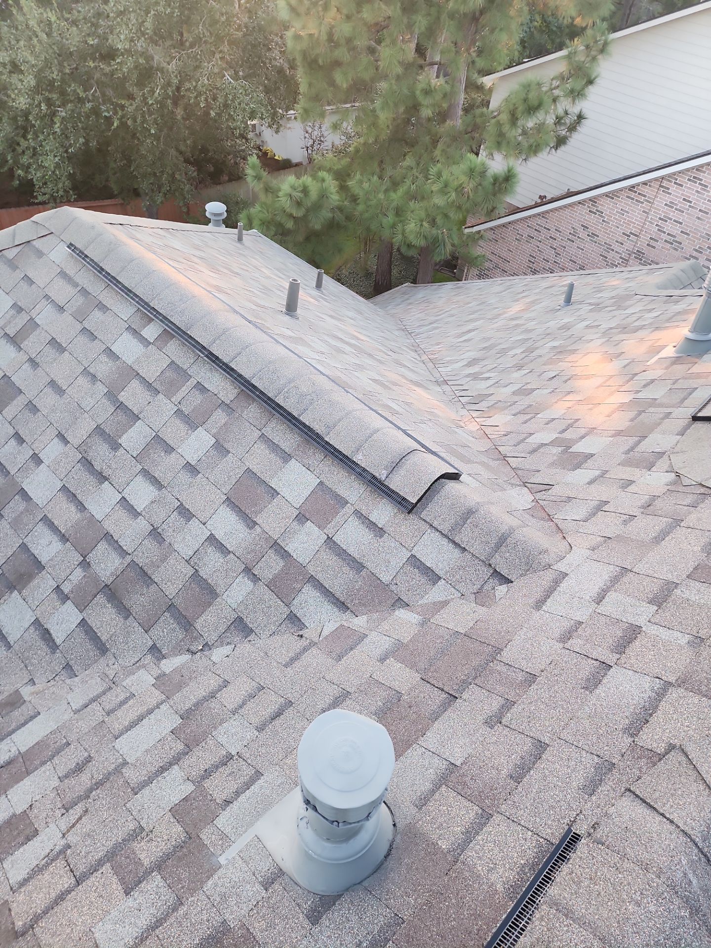 Residential Roofing Installation using Owen's Corning Duration (Lifetime) Shingles by Roof Repair Company