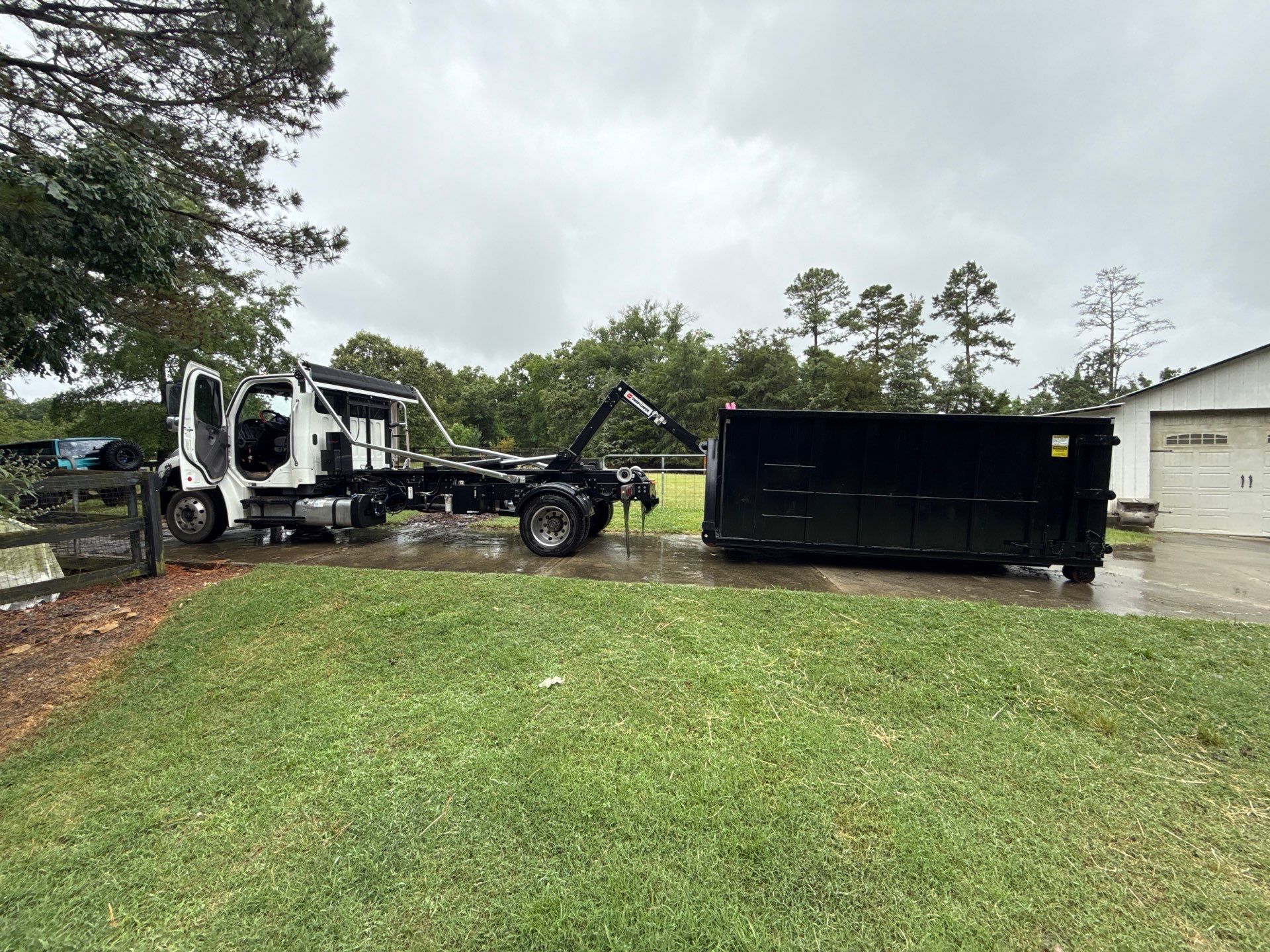 Project in Waxhaw by Badger Hauling